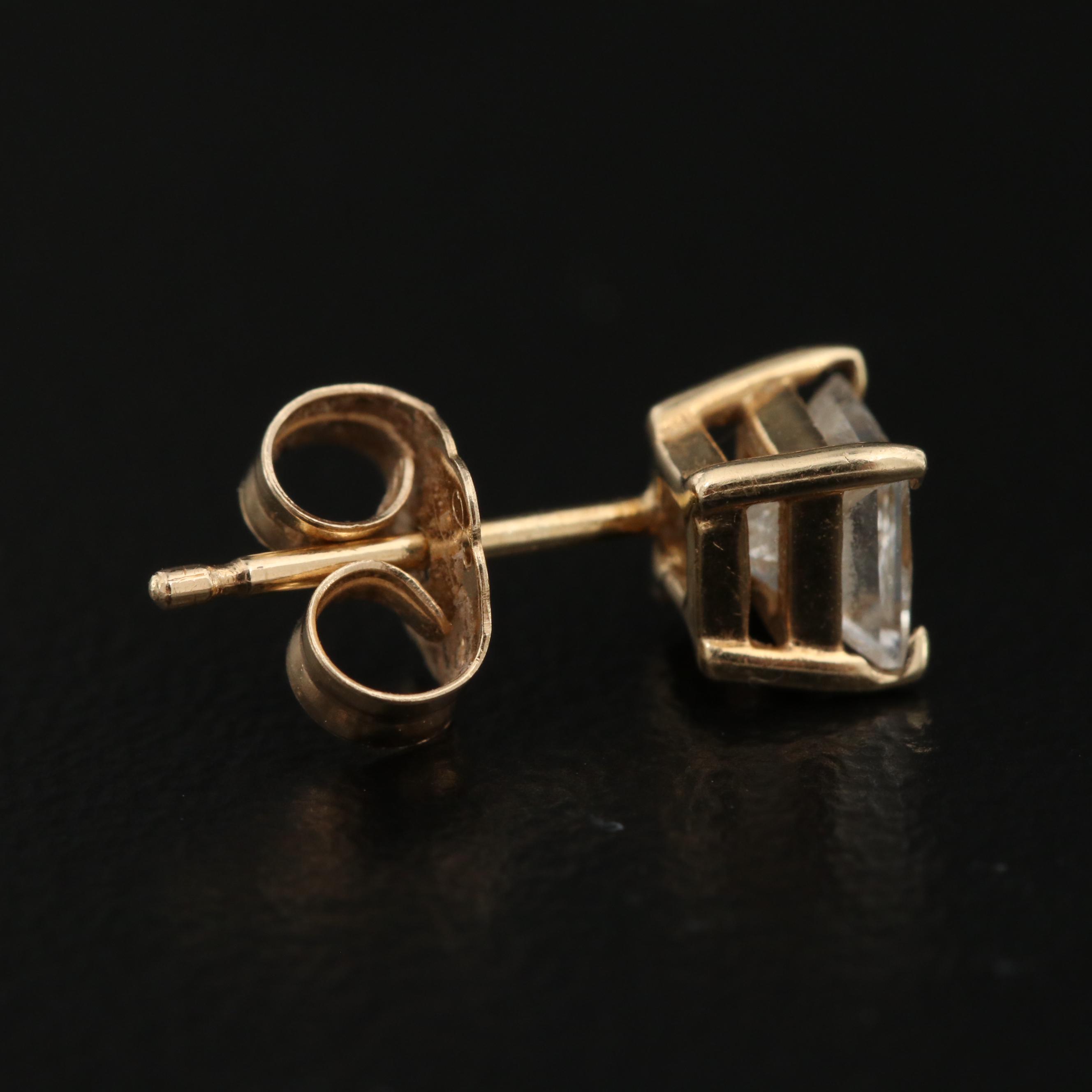 14K 0.62 CTW Diamond Stud Earrings