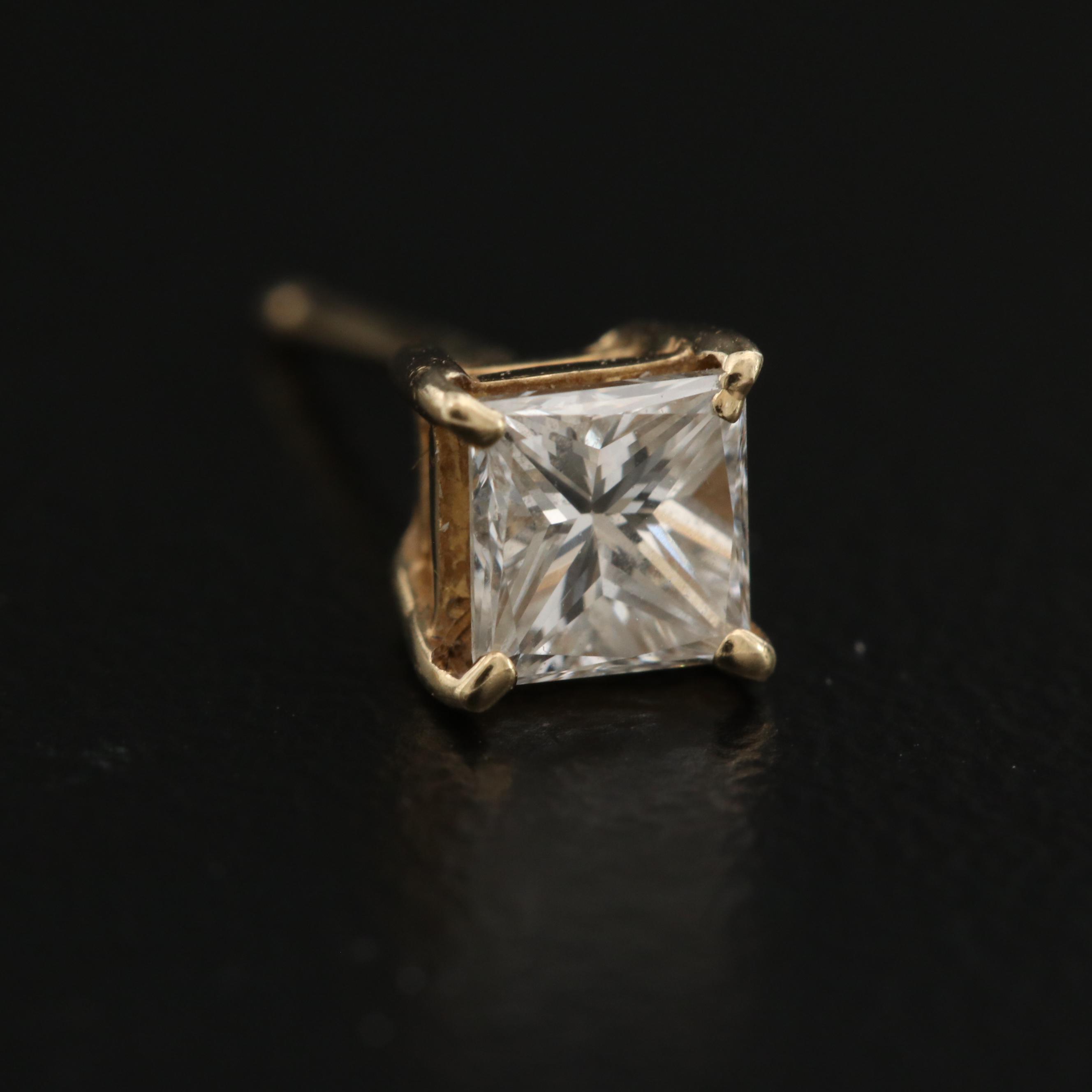 14K 0.62 CTW Diamond Stud Earrings