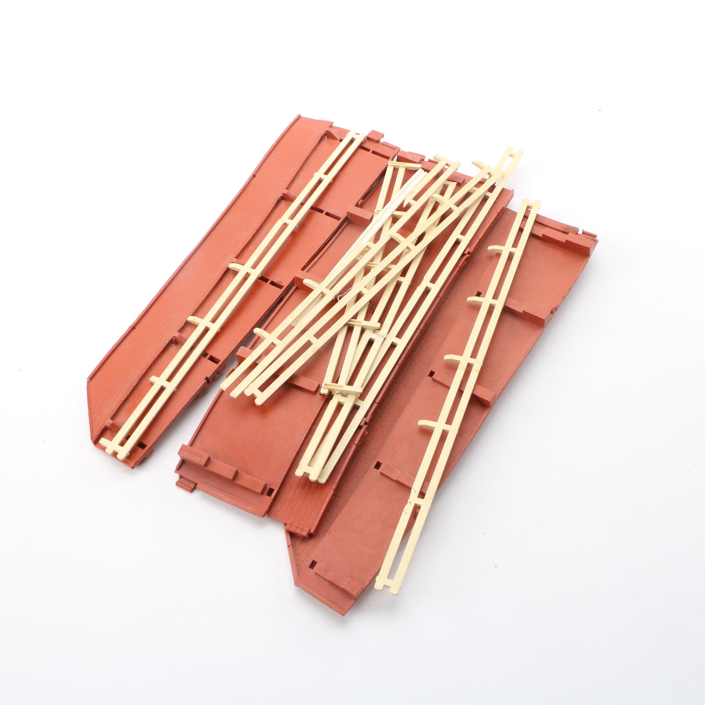 Marx Auto Racing Slot Cars with Track and Toy Transformer, 1960s