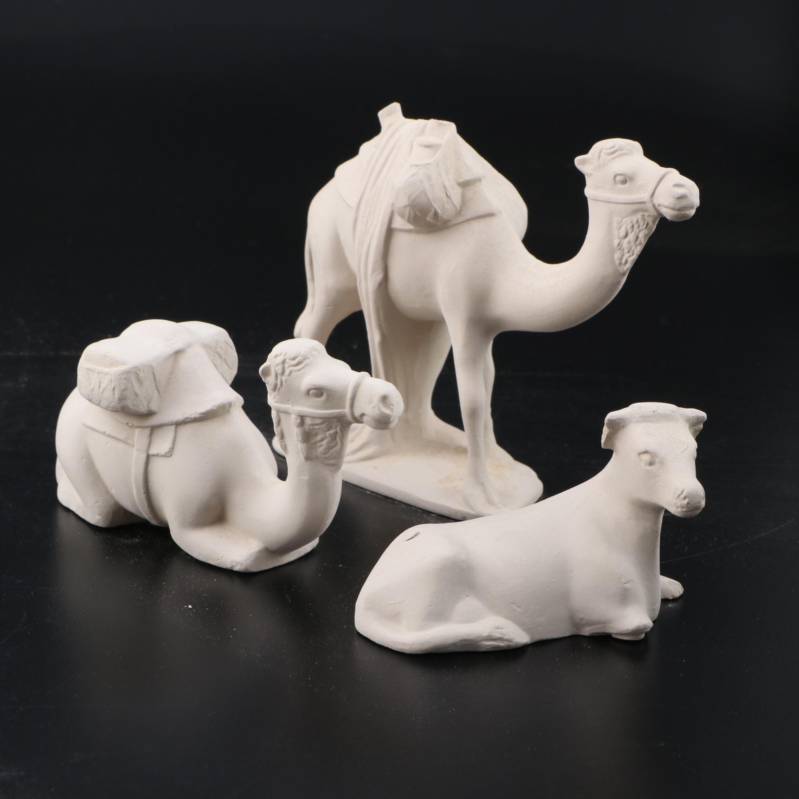 Duncan Ceramic Molds "Nativity Set" Including Figurines