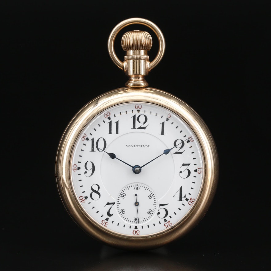1907 Waltham Gold Filled Pocket Watch