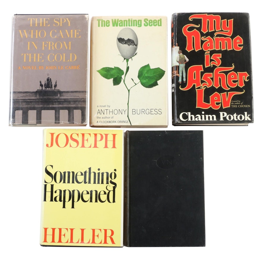 Signed Early Printing "Something Happened" by Joseph Heller with Other Novels