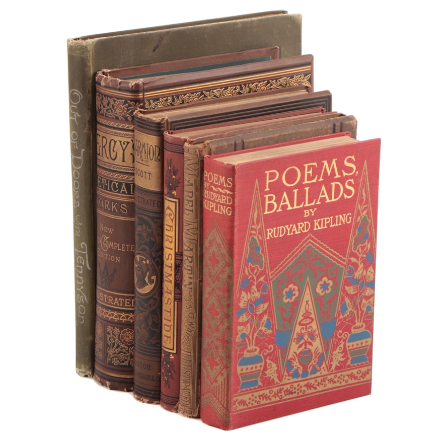"Reliques of Ancient English Poetry" by Percy with Others, Late 19th Century
