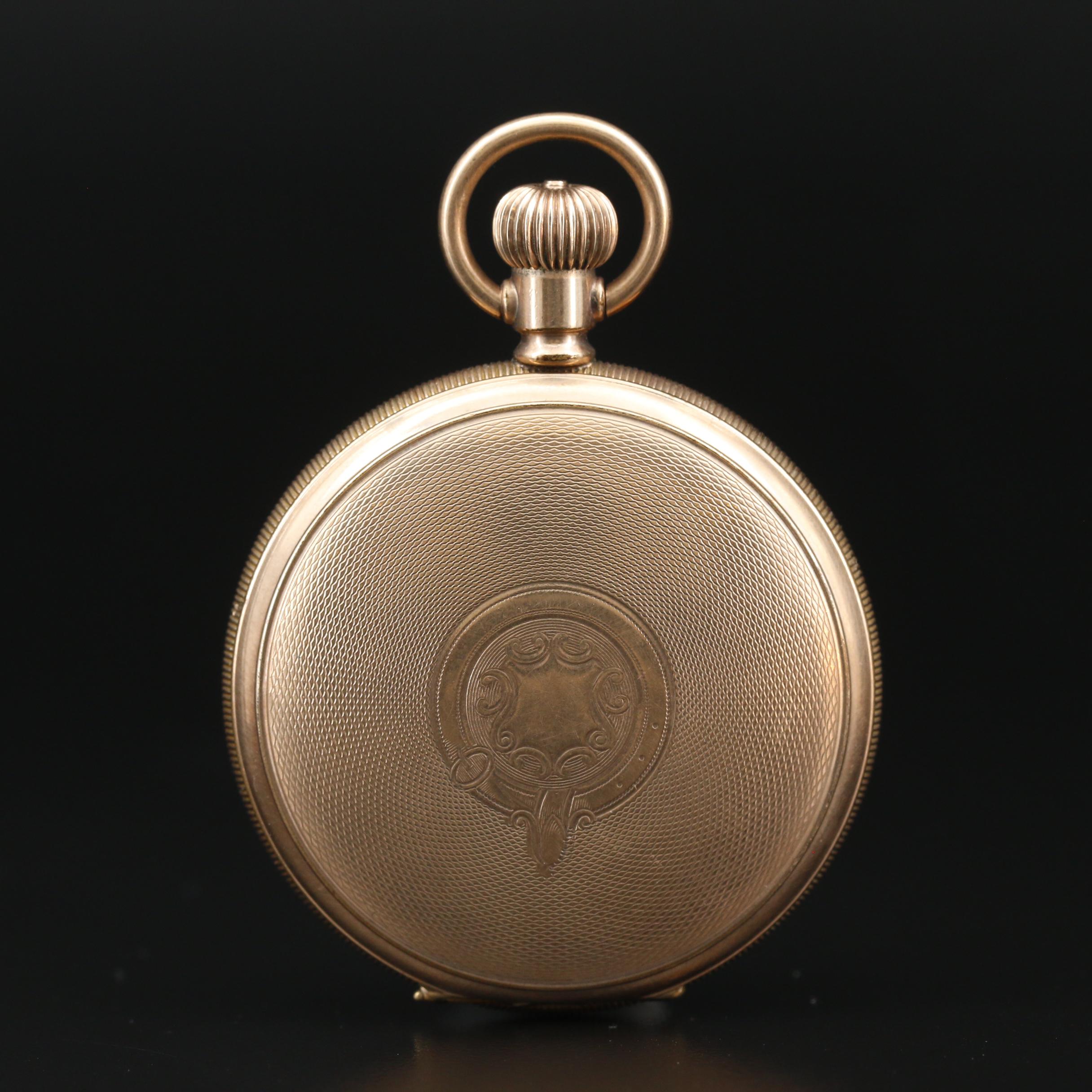 1926 Elgin Gold Filled Hunting Case Pocket Watch