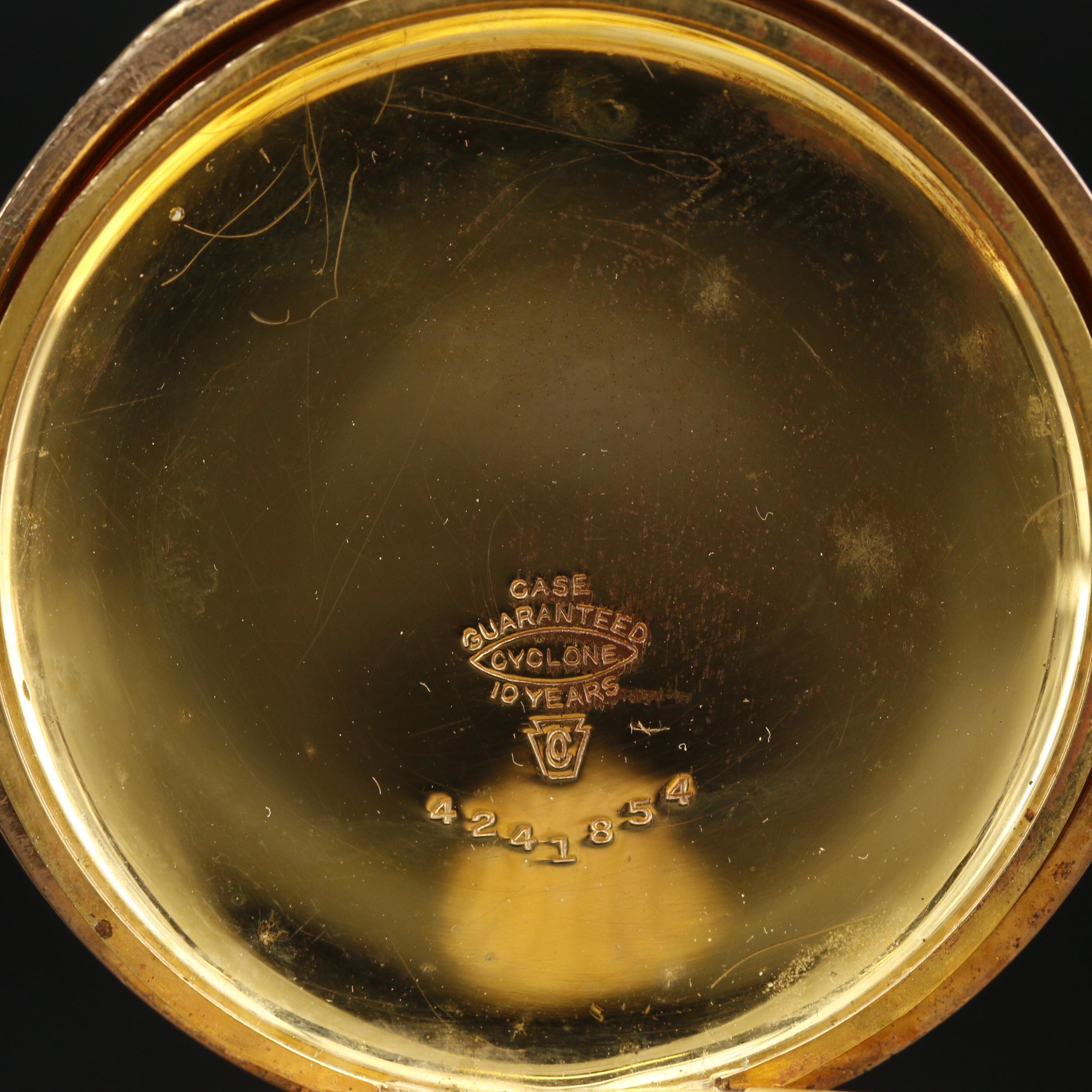 1926 Elgin Gold Filled Hunting Case Pocket Watch