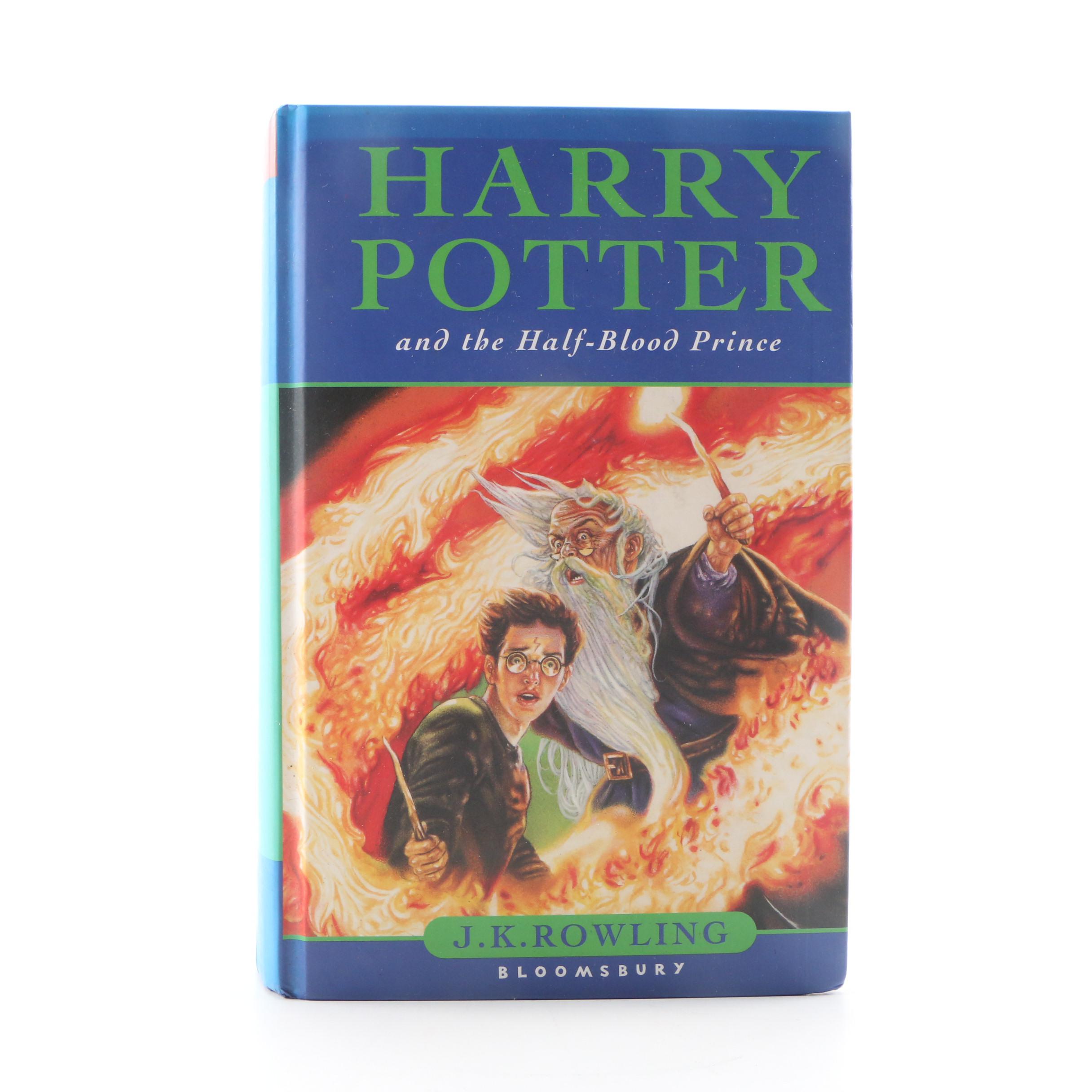 First UK Printing "Harry Potter and the Half-Blood Prince" by J. K. Rowling
