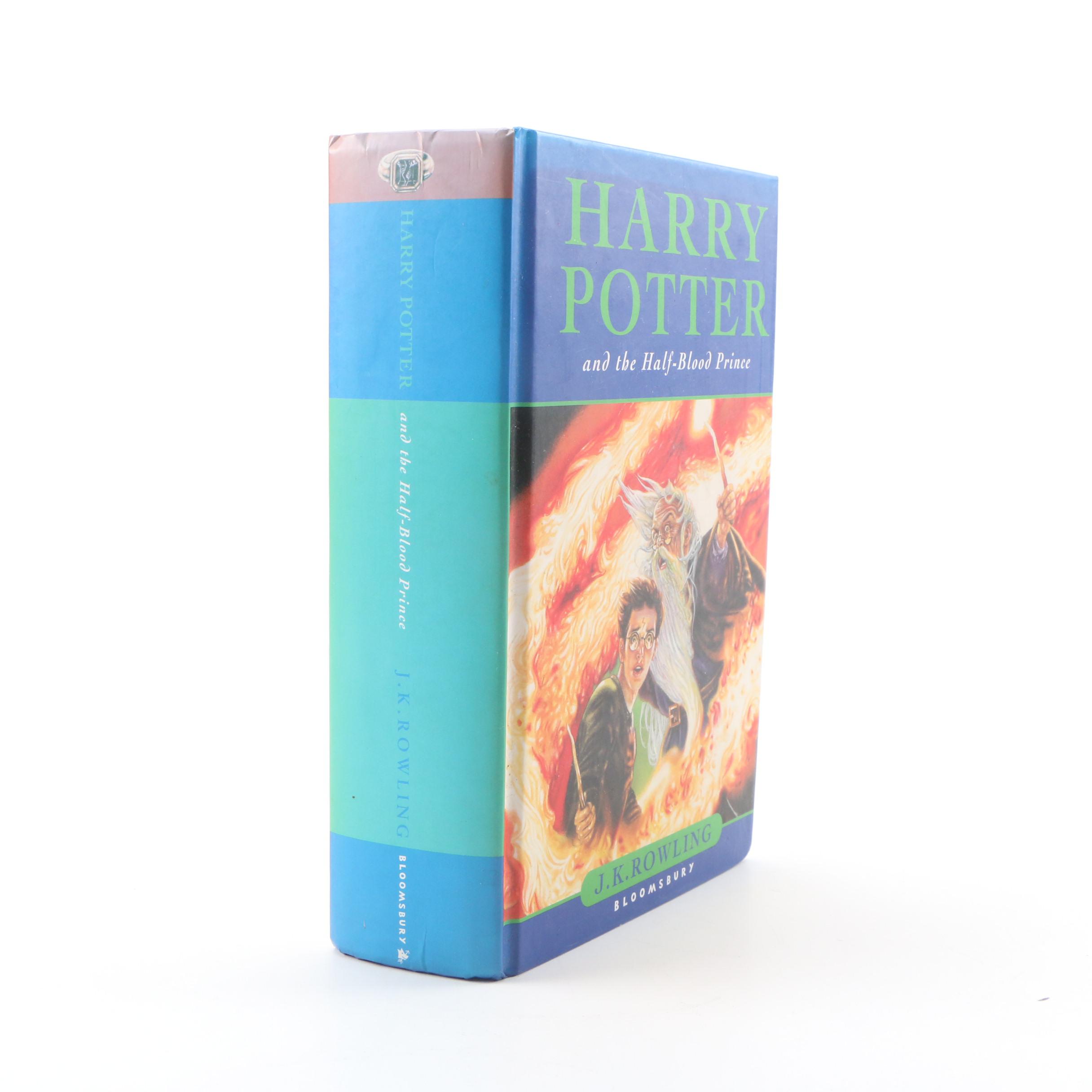First UK Printing "Harry Potter and the Half-Blood Prince" by J. K. Rowling