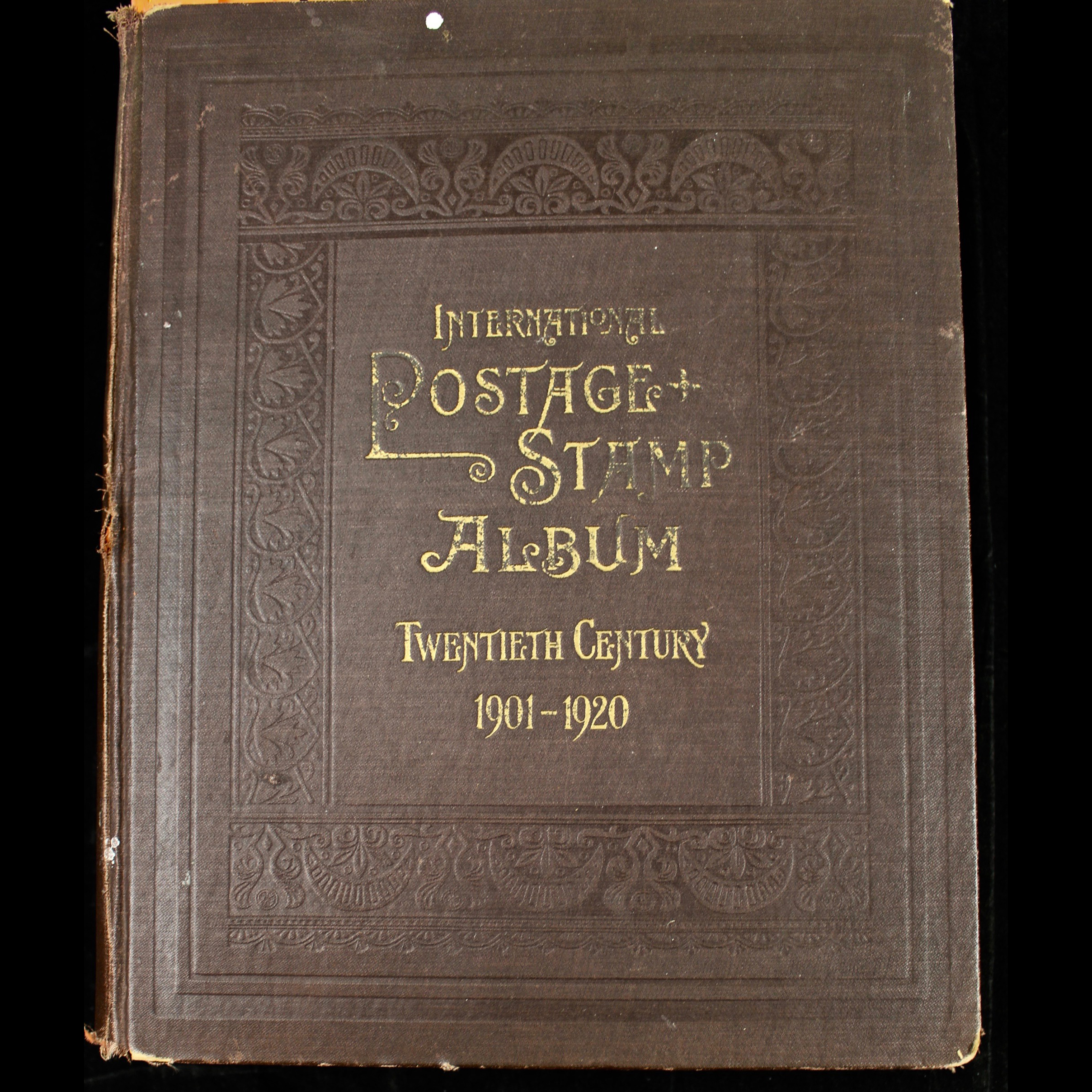 International Stamp Collection in Early Scott's Stamp Album, 1901–1920