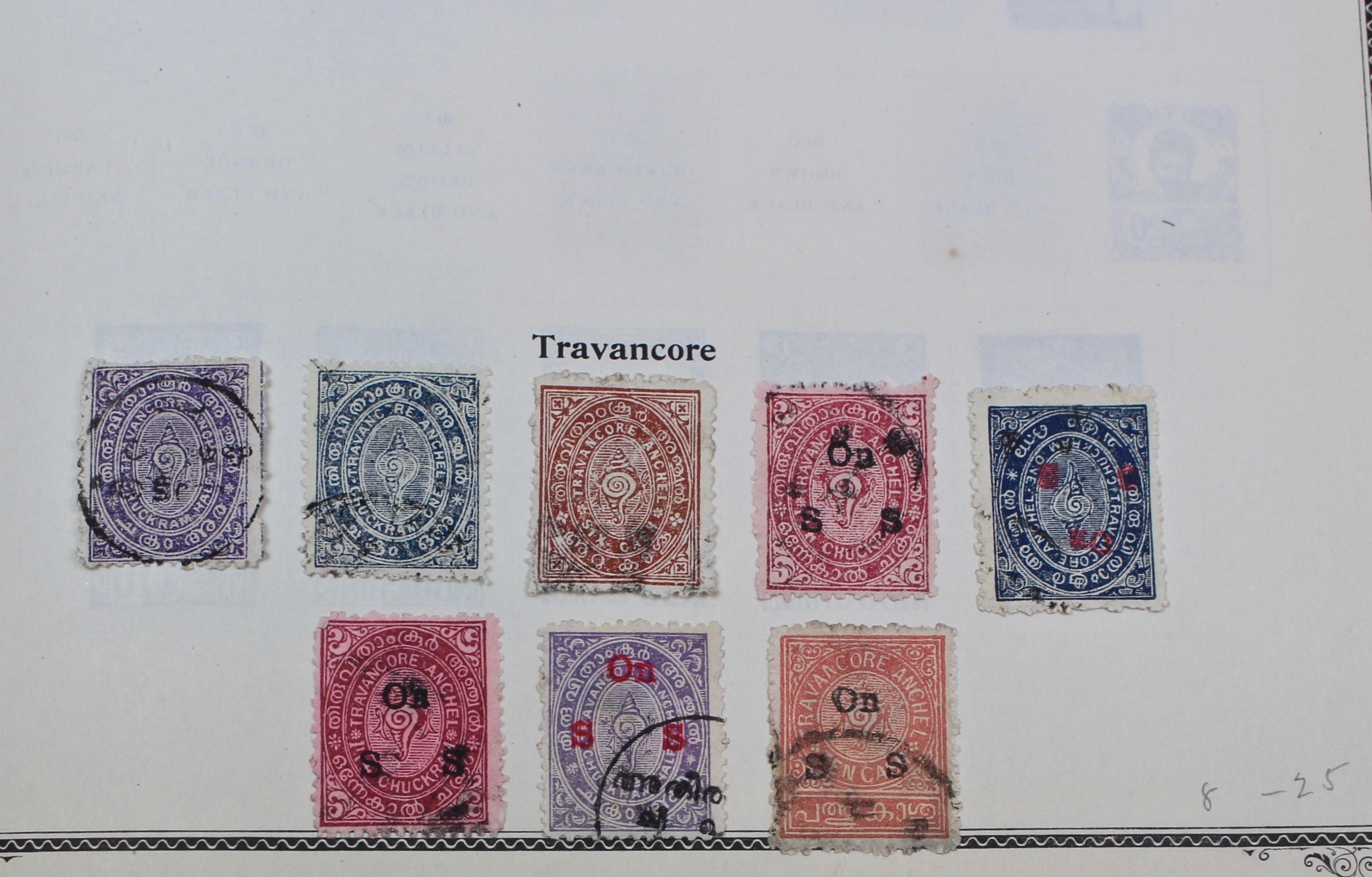 International Stamp Collection in Early Scott's Stamp Album, 1901–1920