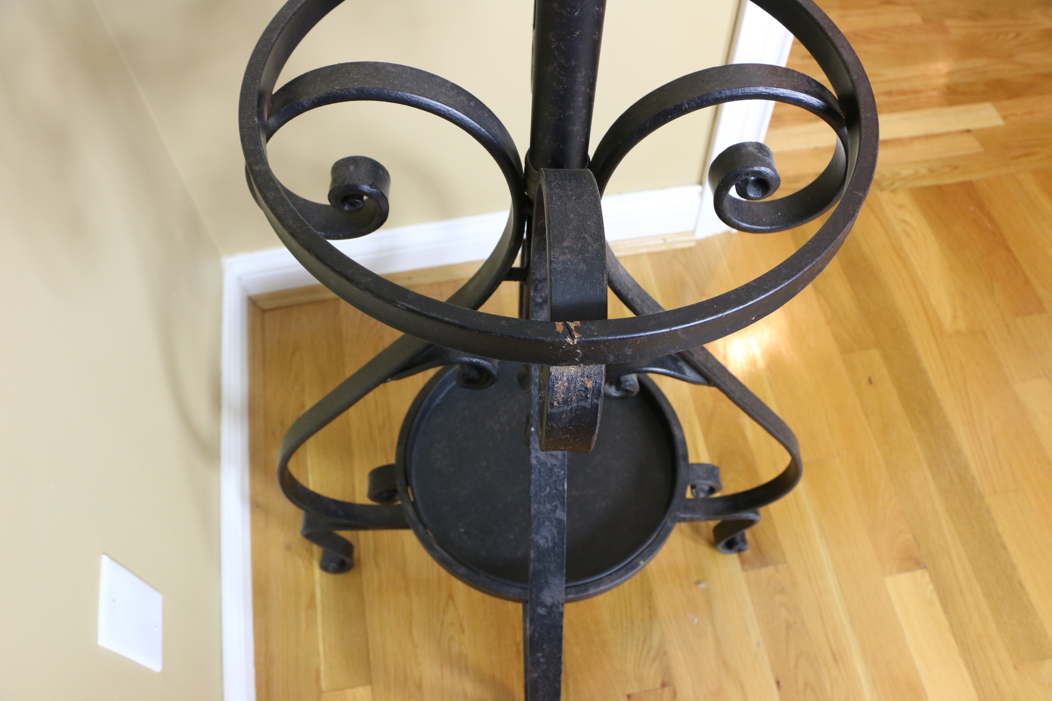 Cast Iron Coat Rack With Umbrella Stand