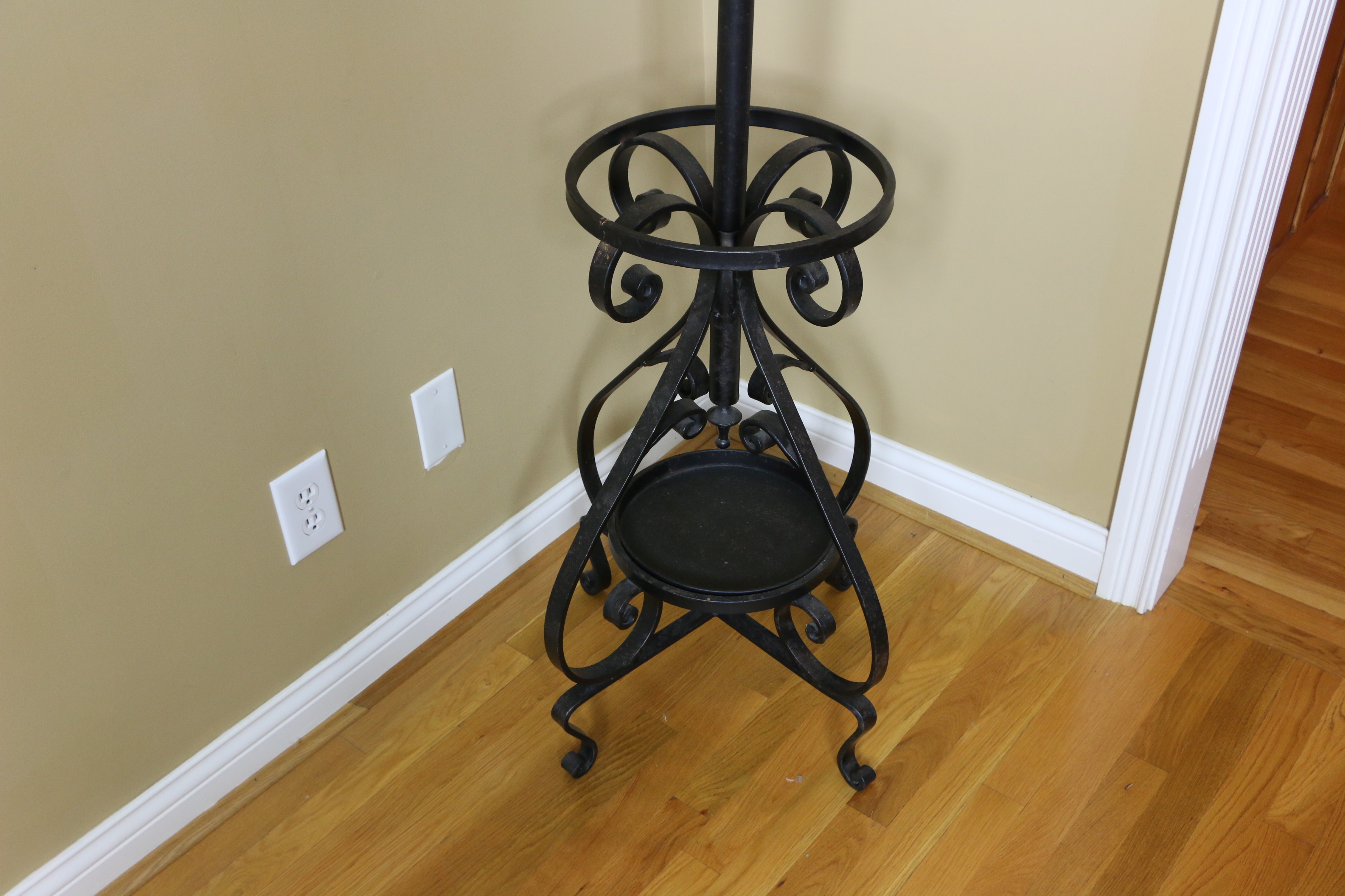 Cast Iron Coat Rack With Umbrella Stand