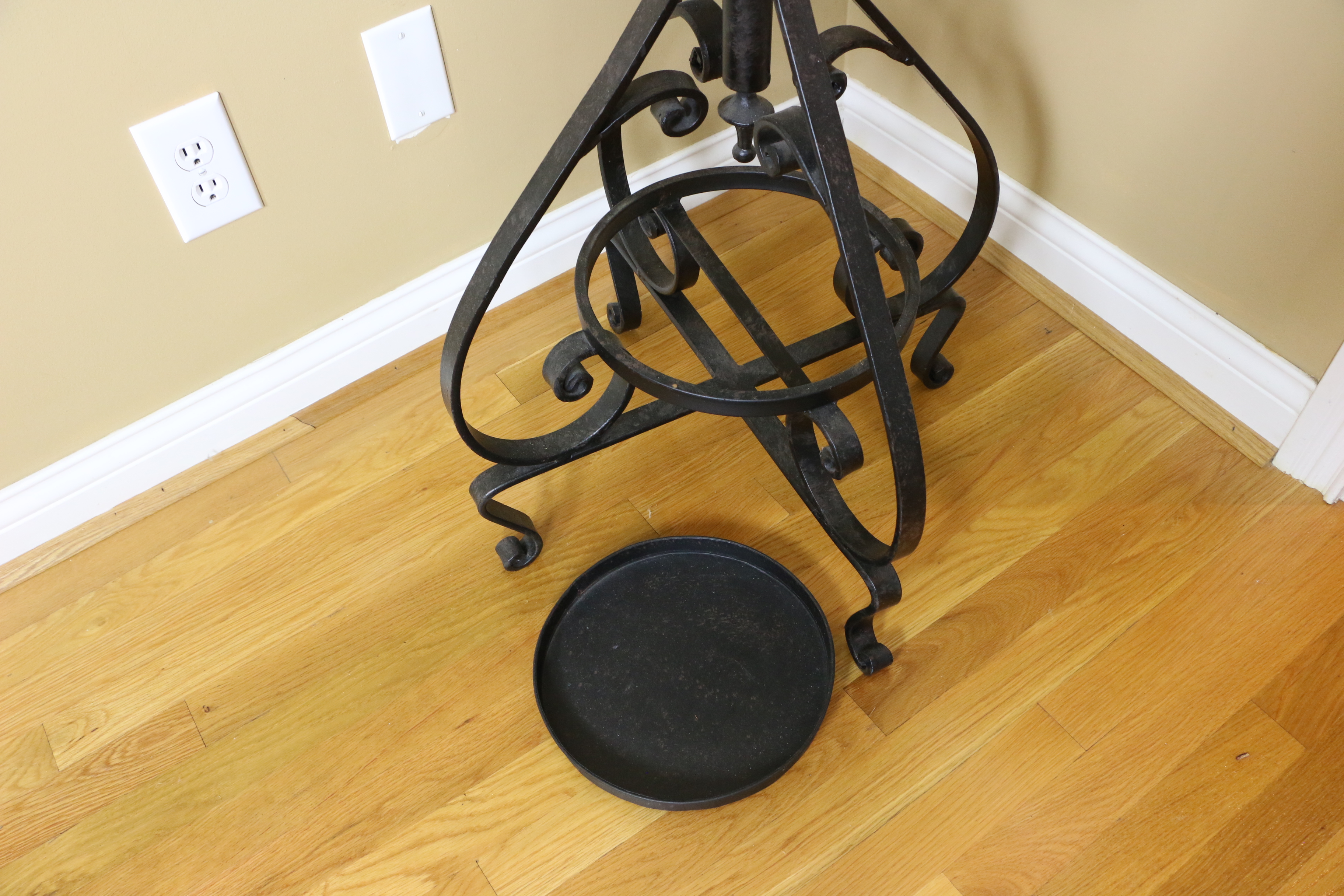 Cast Iron Coat Rack With Umbrella Stand