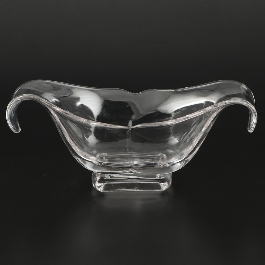 Heisey Glass Decorative Bowl, Early 20th Century