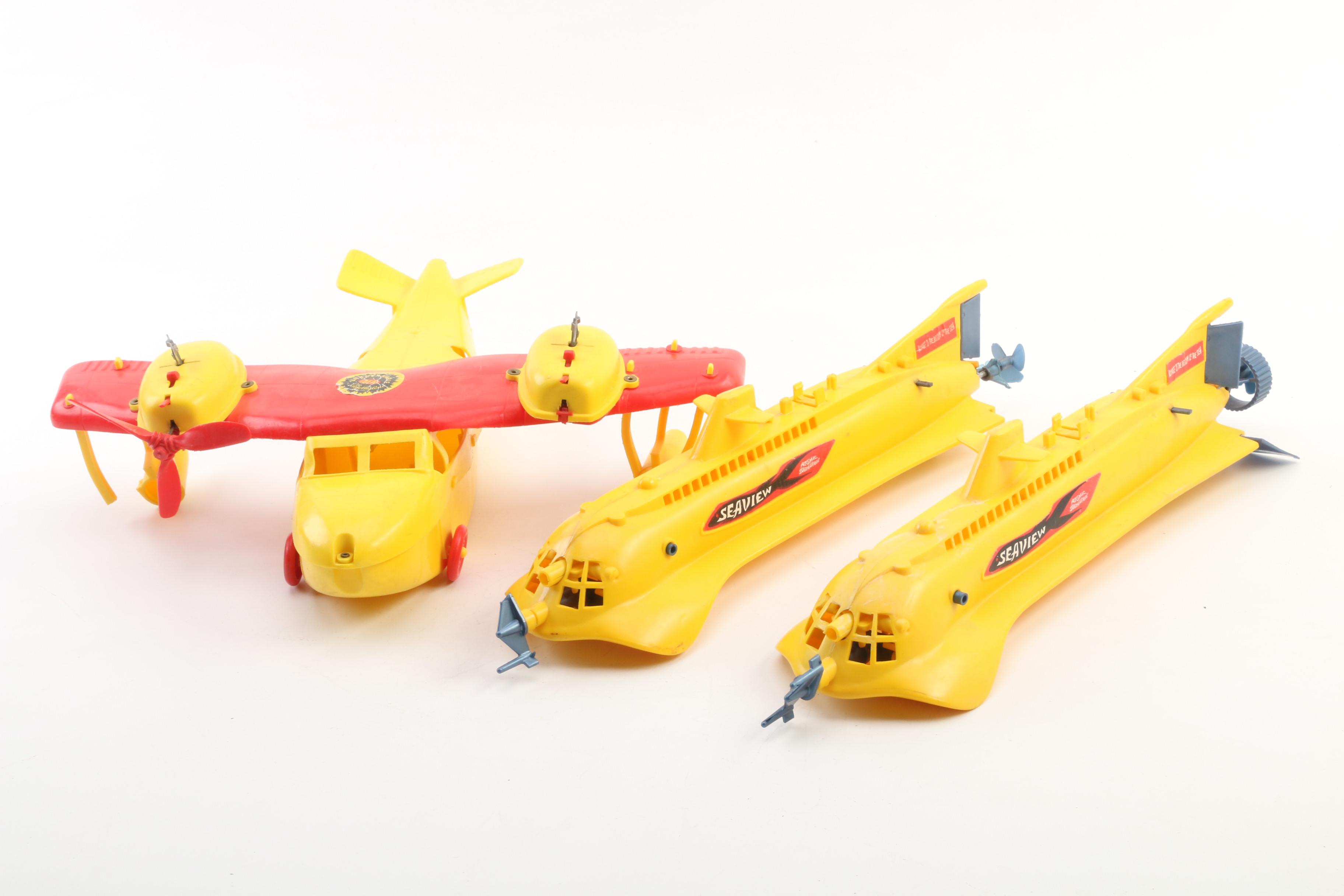 Ideal Toys "Voyage to the Bottom of the Sea" Submarines and More, 1960s