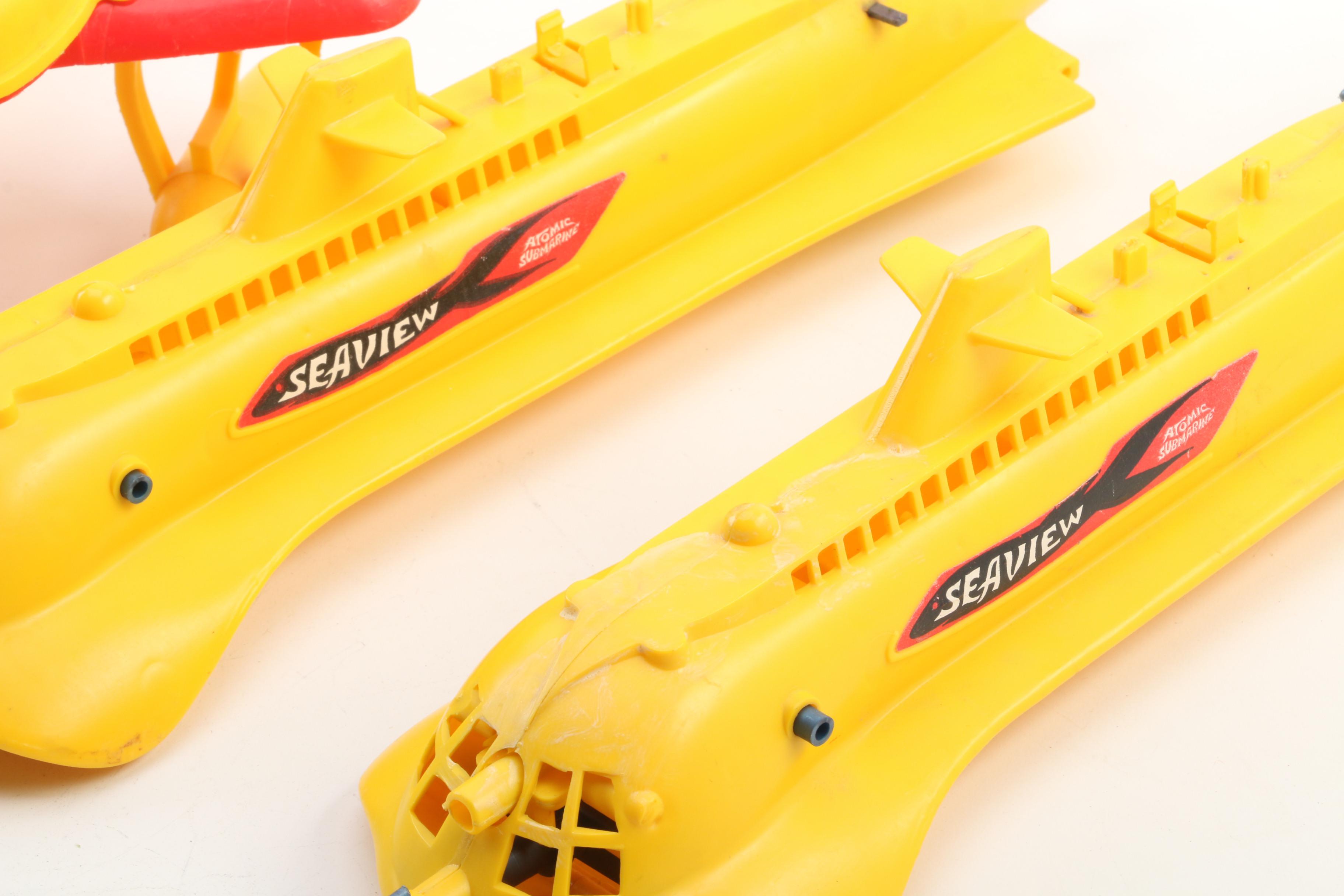 Ideal Toys "Voyage to the Bottom of the Sea" Submarines and More, 1960s