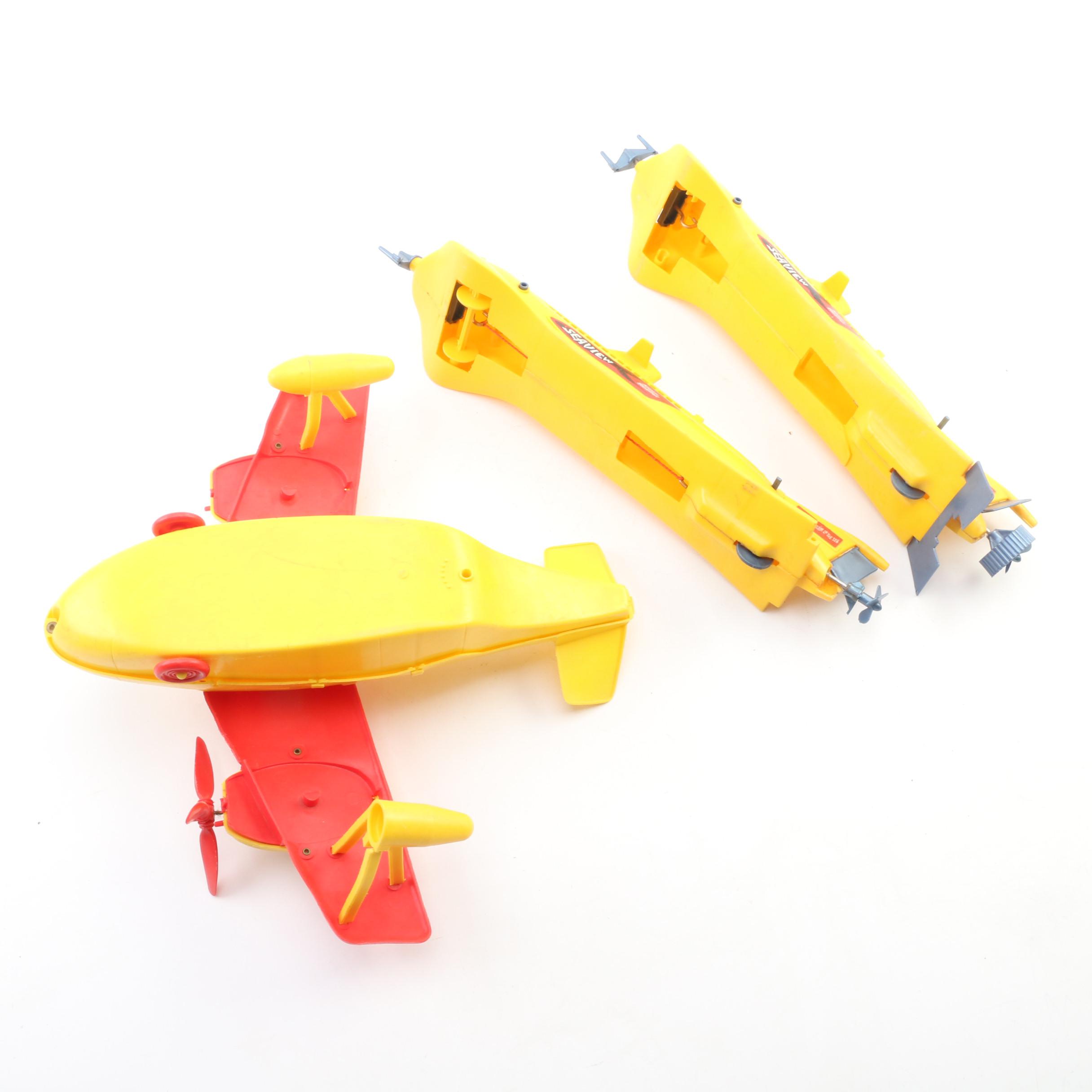 Ideal Toys "Voyage to the Bottom of the Sea" Submarines and More, 1960s