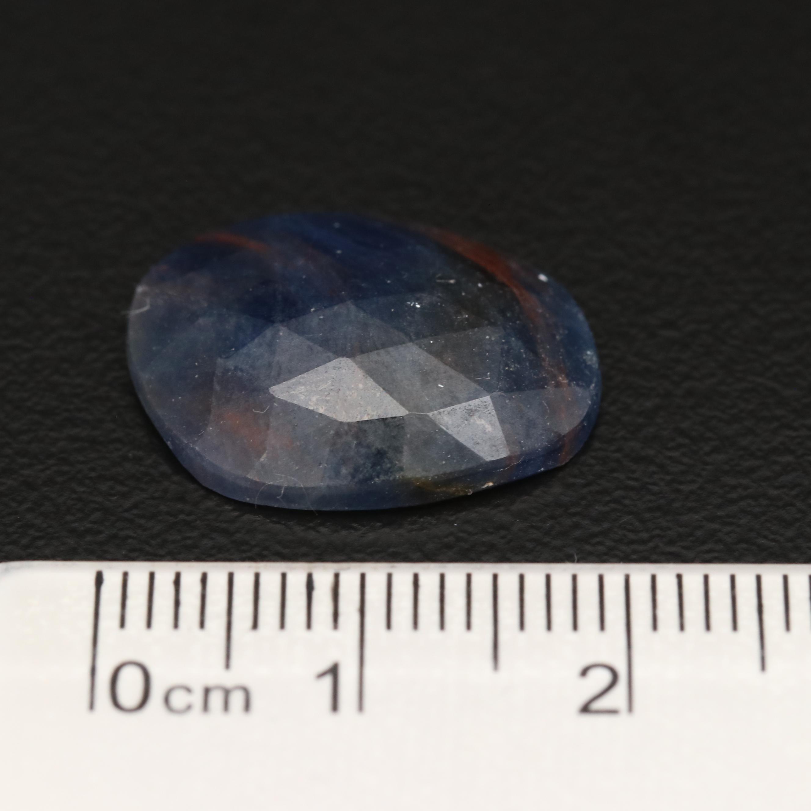 Loose 22.06 CTW Freeform Rose Faceted Corundum Matched Pair