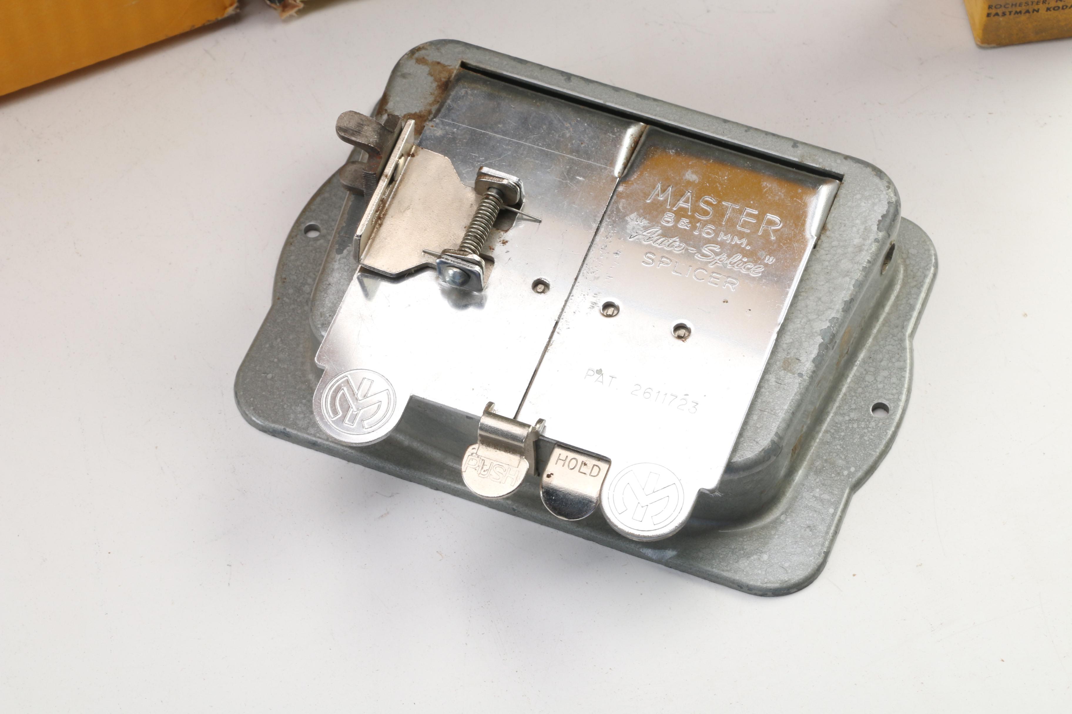 Kodak Brownie 500 Movie Projector and Accessories, Mid-20th Century