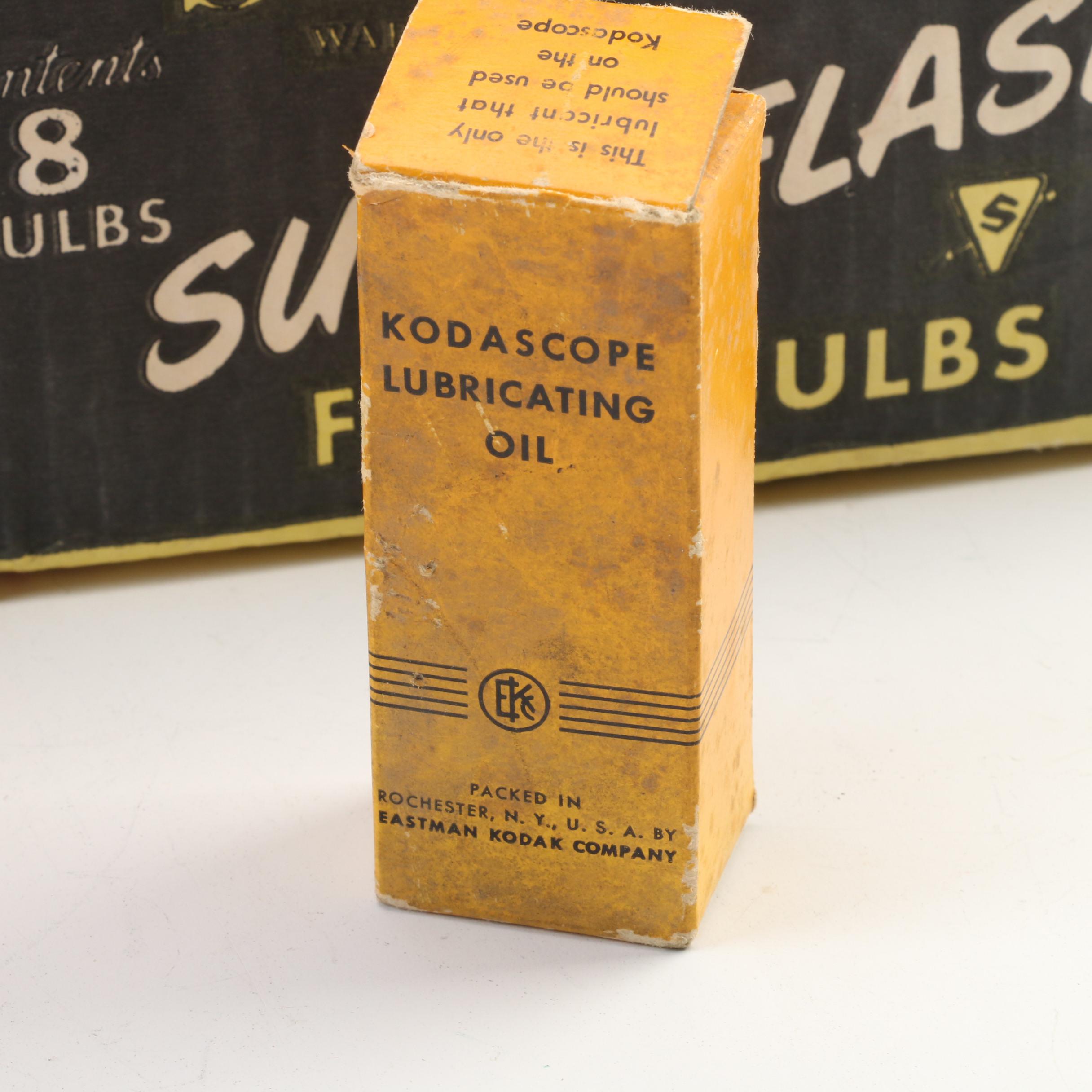 Kodak Brownie 500 Movie Projector and Accessories, Mid-20th Century