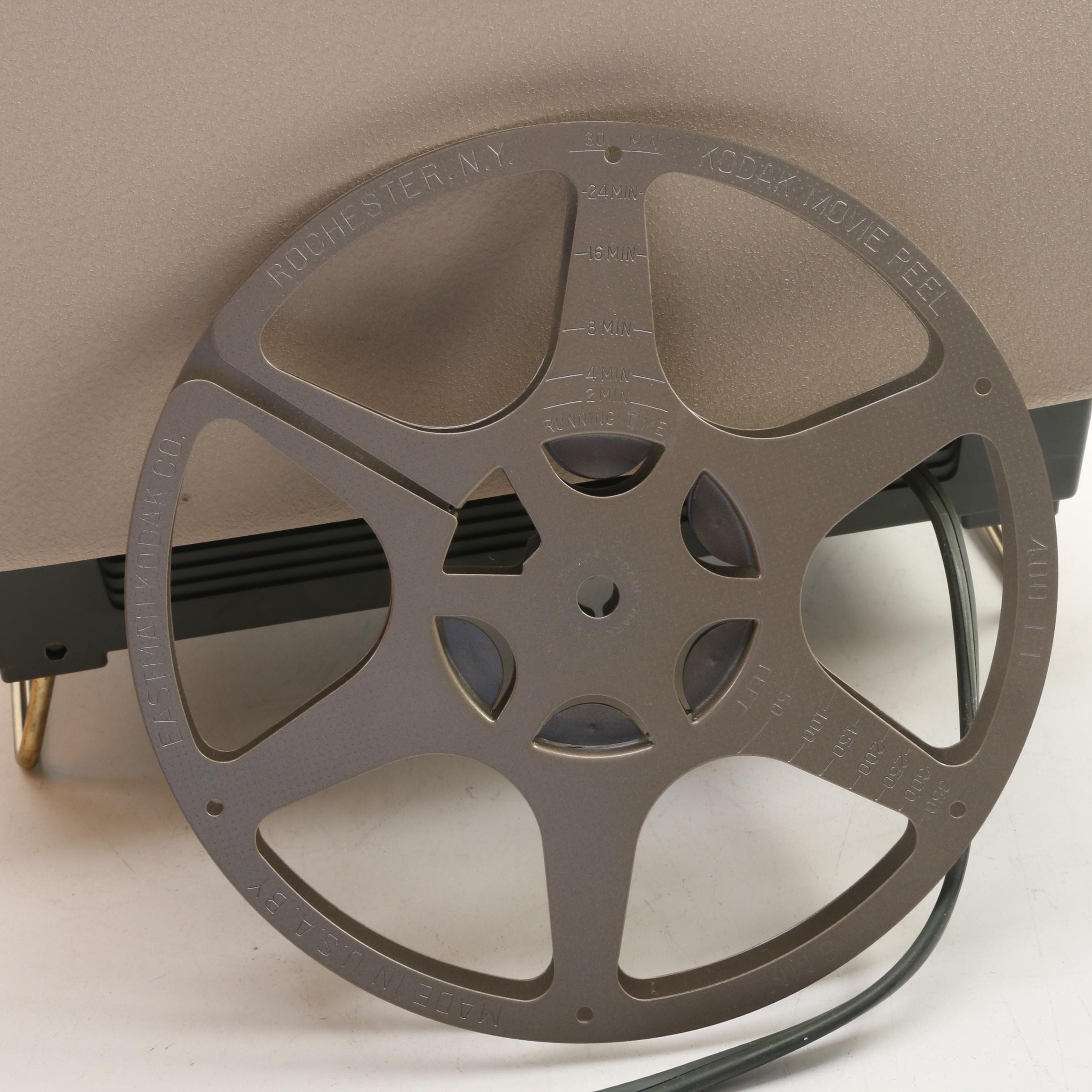 Kodak Brownie 500 Movie Projector and Accessories, Mid-20th Century