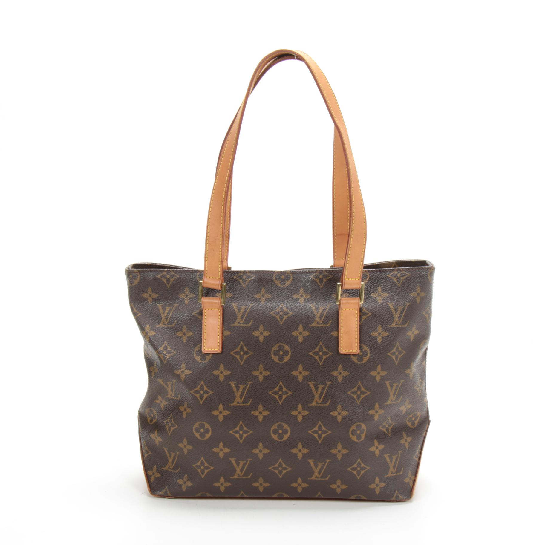 Louis Vuitton Cabas Piano Tote in Monogram Canvas and Vachetta Leather