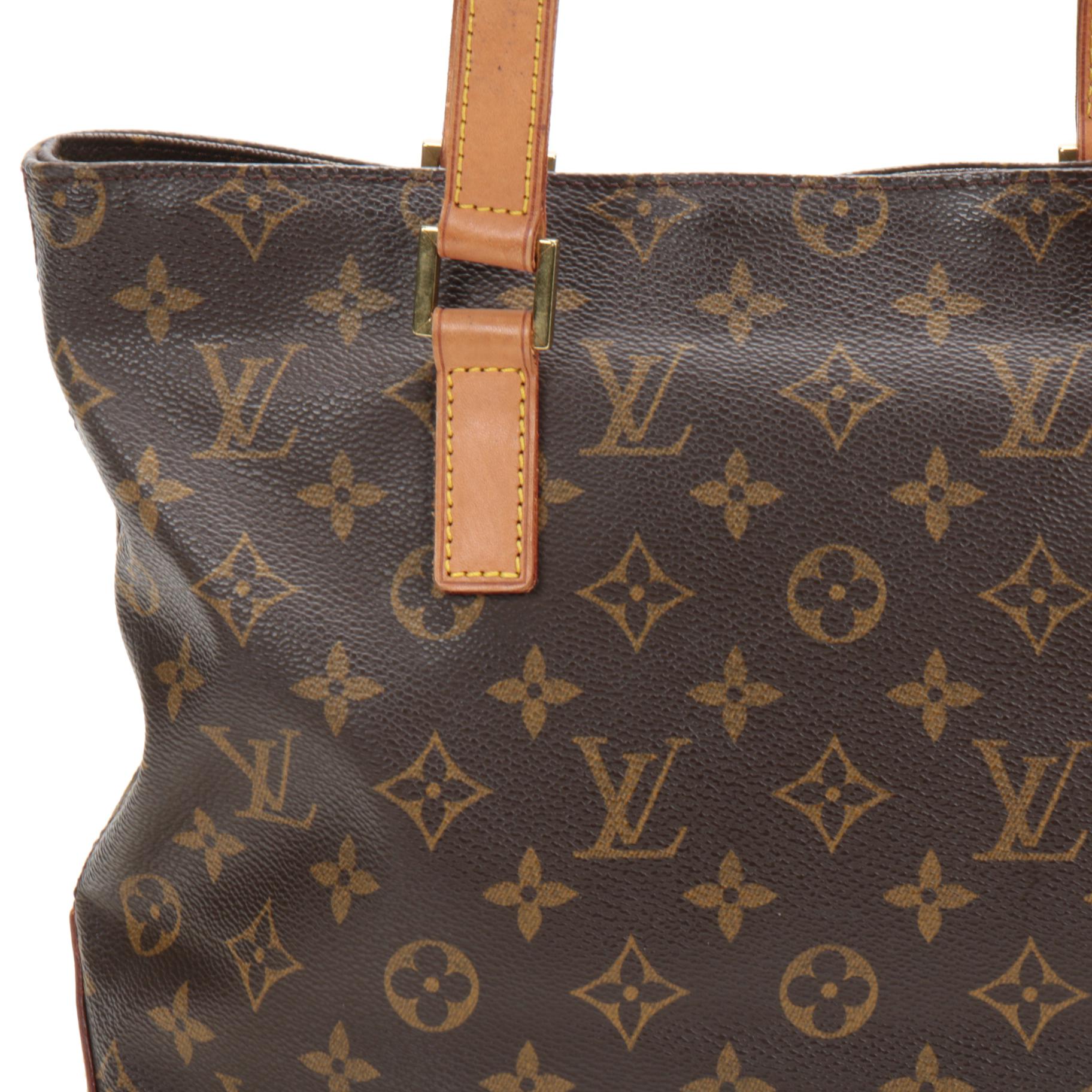 Louis Vuitton Cabas Piano Tote in Monogram Canvas and Vachetta Leather