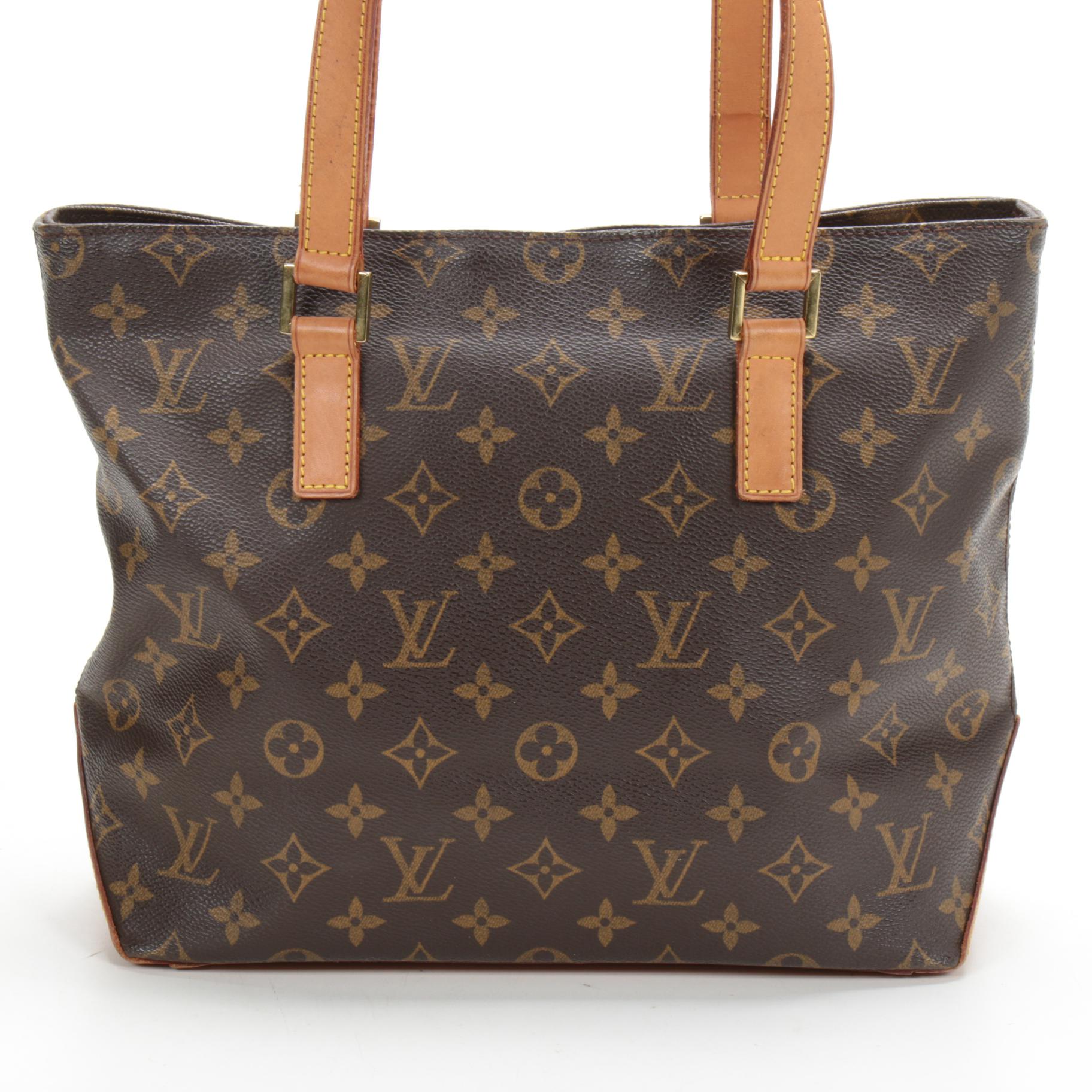 Louis Vuitton Cabas Piano Tote in Monogram Canvas and Vachetta Leather