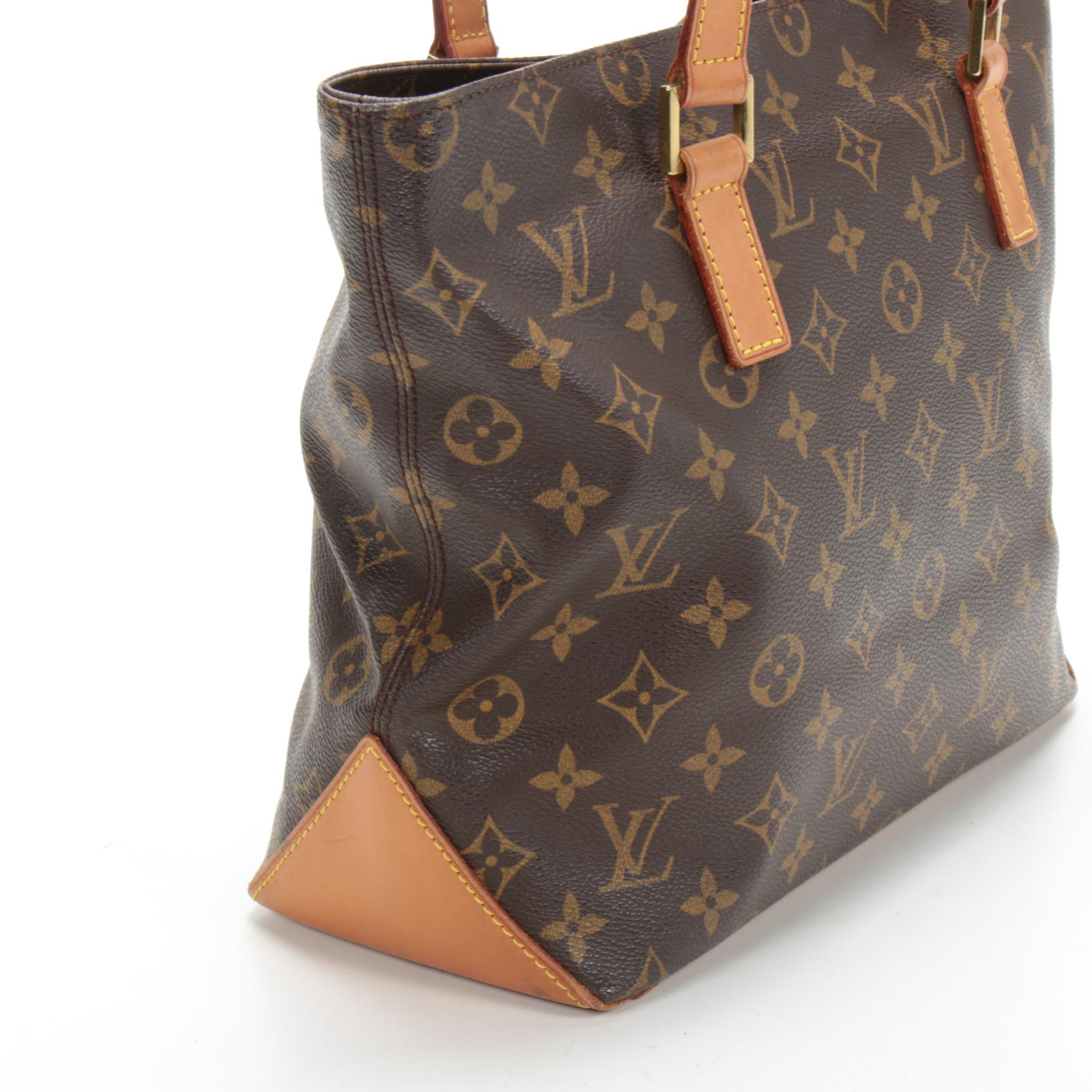 Louis Vuitton Cabas Piano Tote in Monogram Canvas and Vachetta Leather