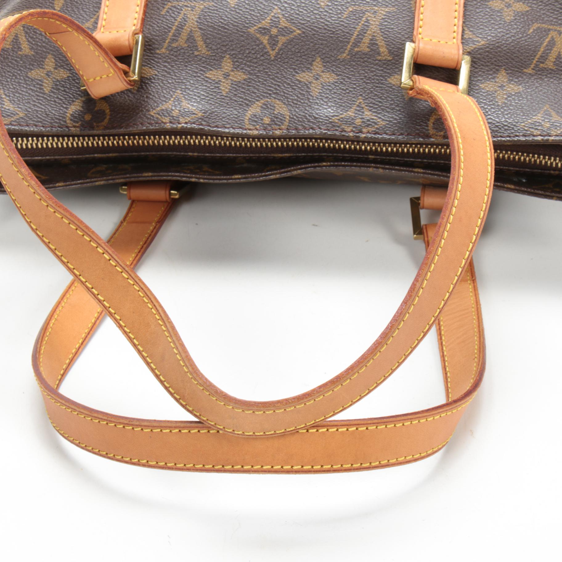 Louis Vuitton Cabas Piano Tote in Monogram Canvas and Vachetta Leather