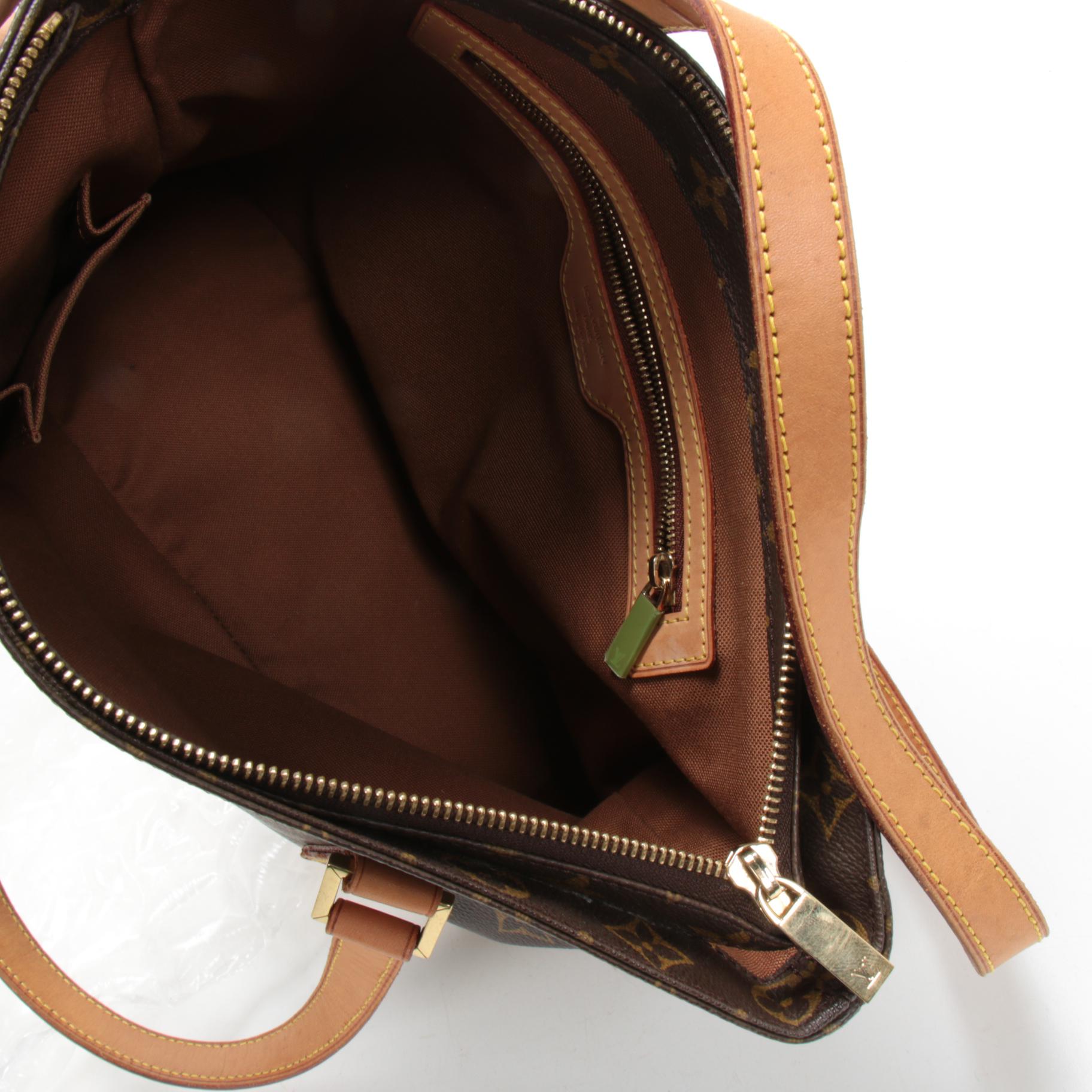 Louis Vuitton Cabas Piano Tote in Monogram Canvas and Vachetta Leather