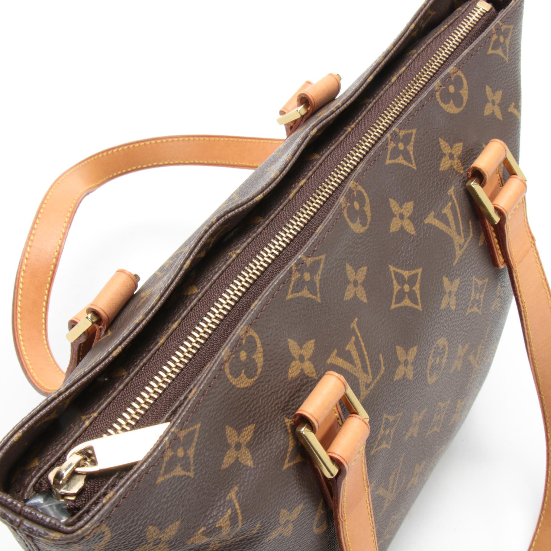 Louis Vuitton Cabas Piano Tote in Monogram Canvas and Vachetta Leather