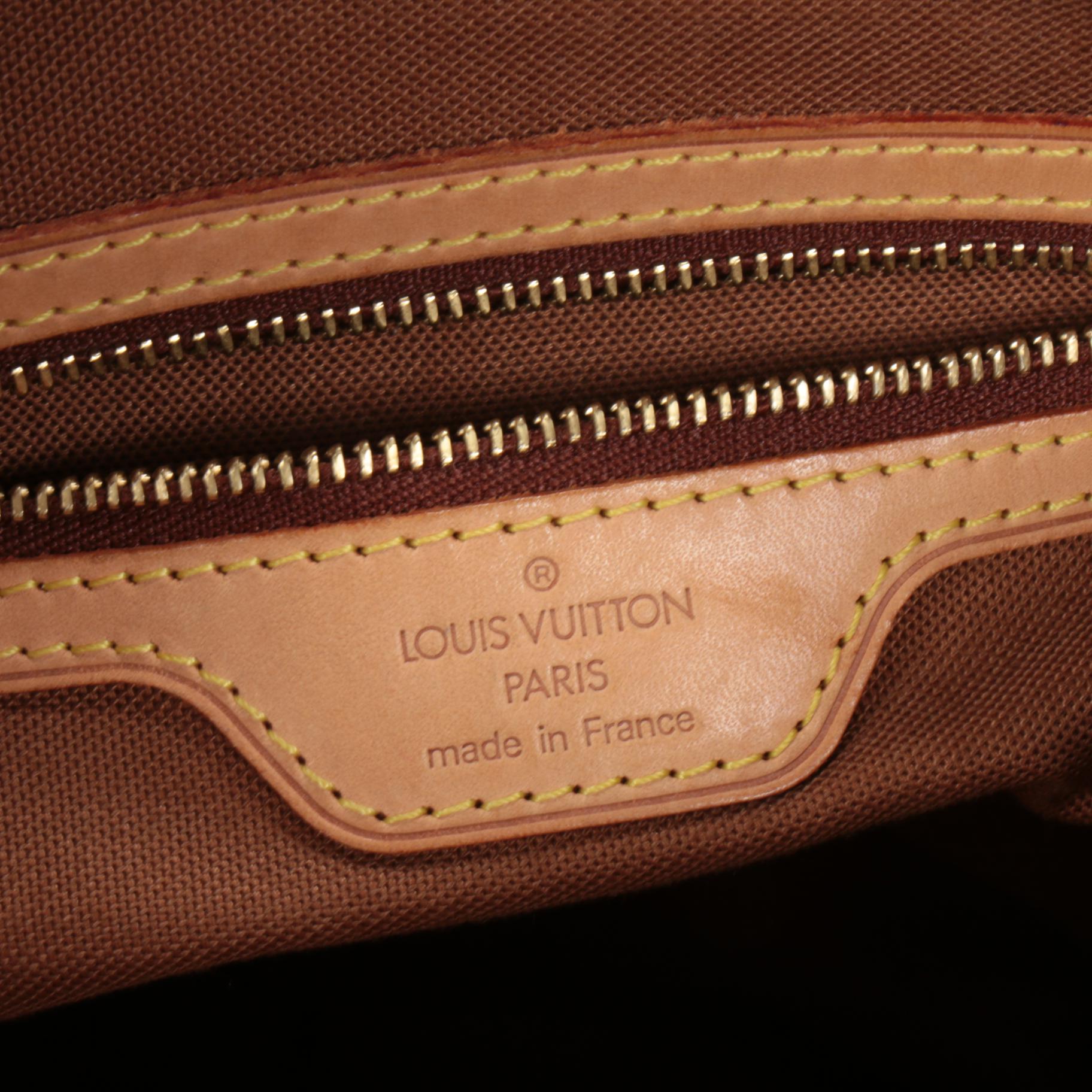 Louis Vuitton Cabas Piano Tote in Monogram Canvas and Vachetta Leather