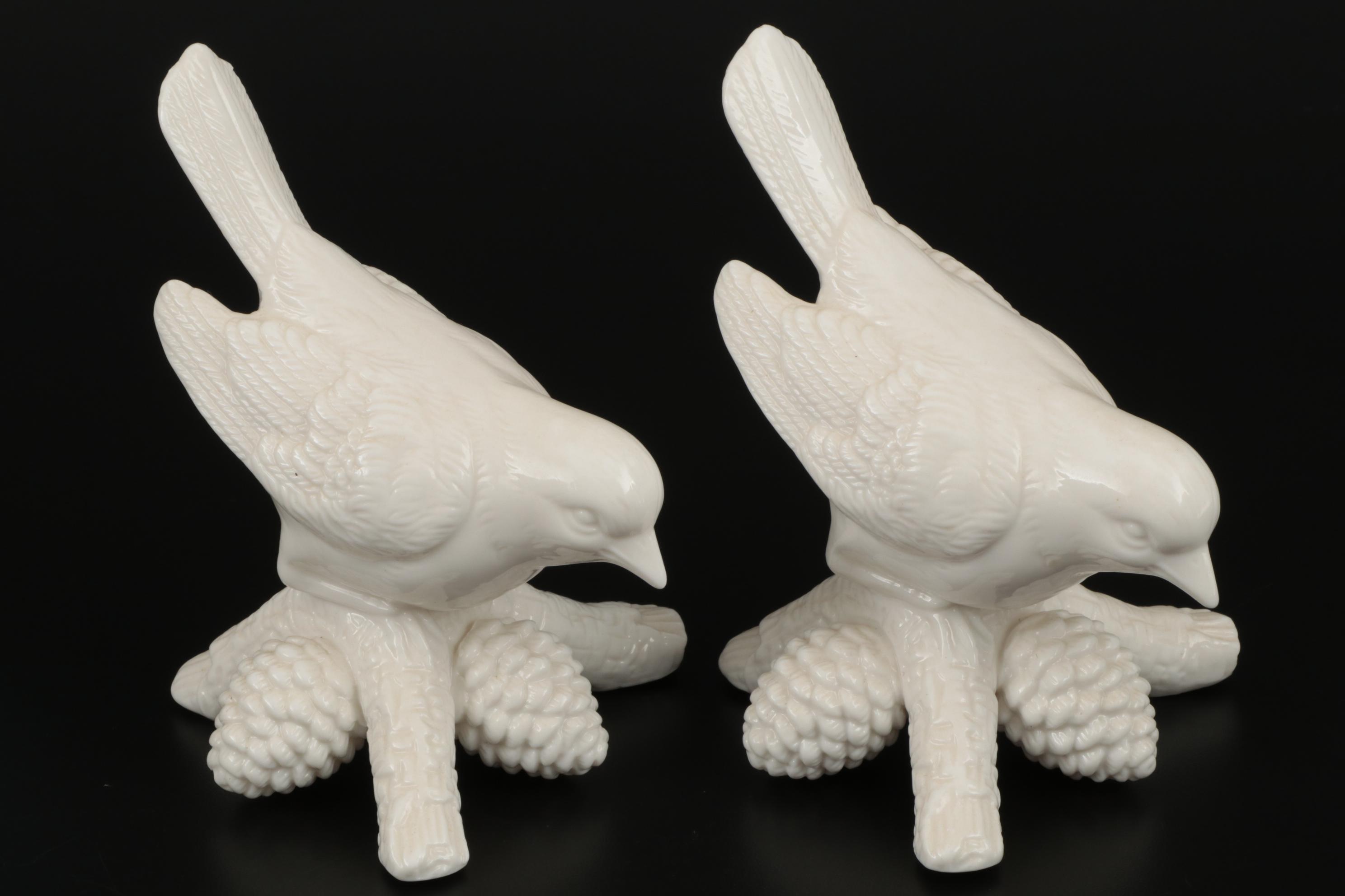 I. Godinger & Co. "Birds of a Feather" Porcelain Figurines