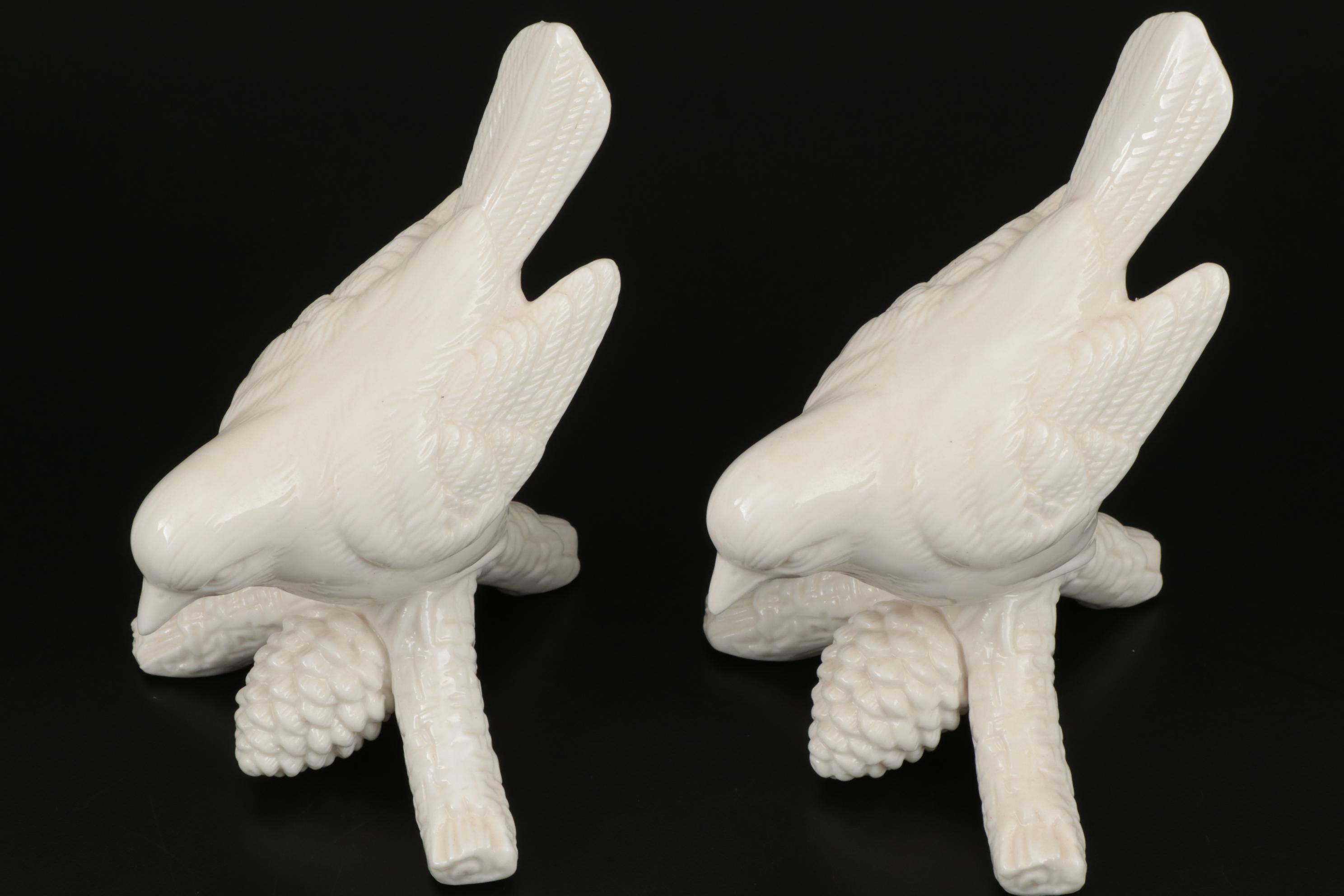 I. Godinger & Co. "Birds of a Feather" Porcelain Figurines