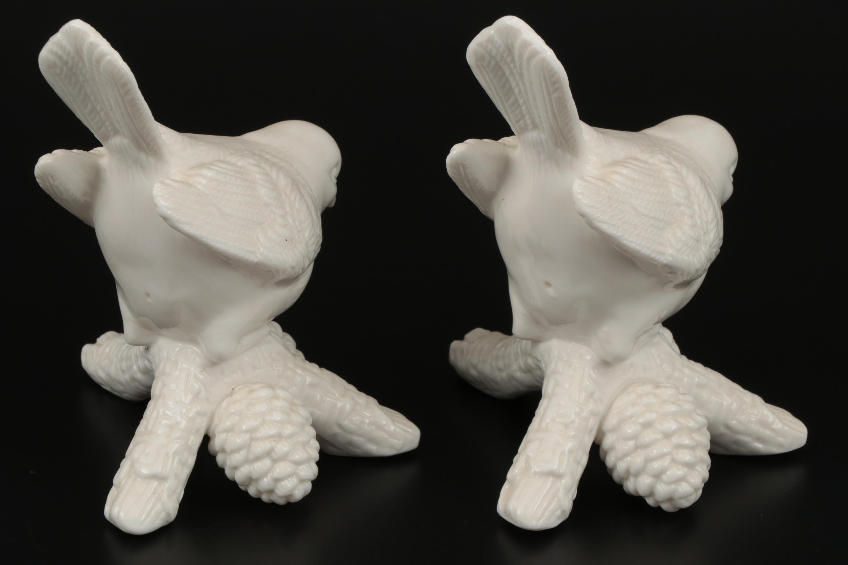 I. Godinger & Co. "Birds of a Feather" Porcelain Figurines