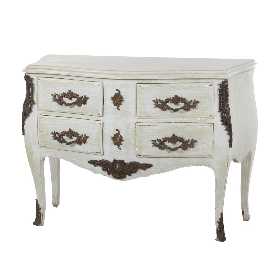 Painted Louis XV Style Commode, Early to Mid-20th Century