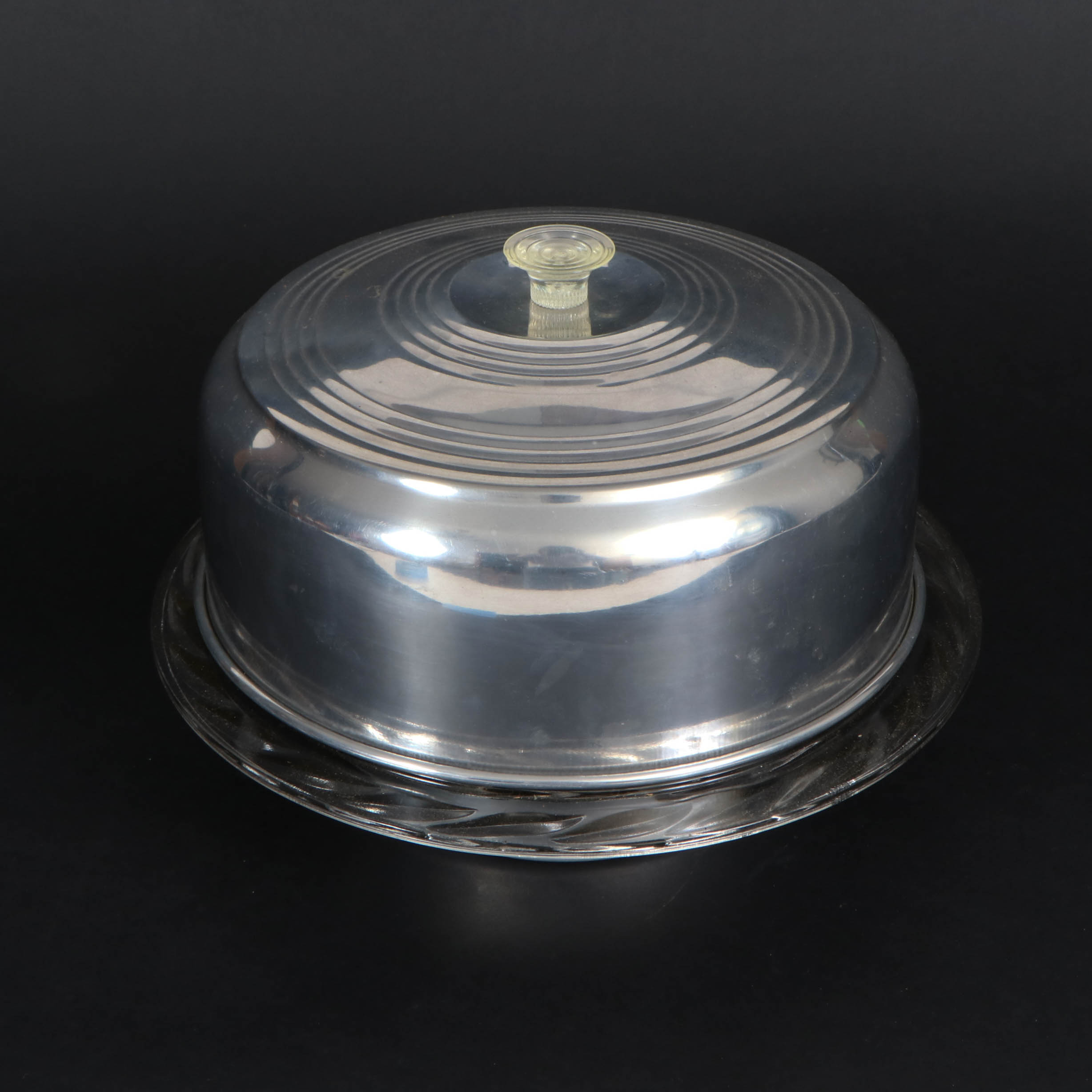 Heller Hostess-Ware "Musicake" Music Box Cake Stand