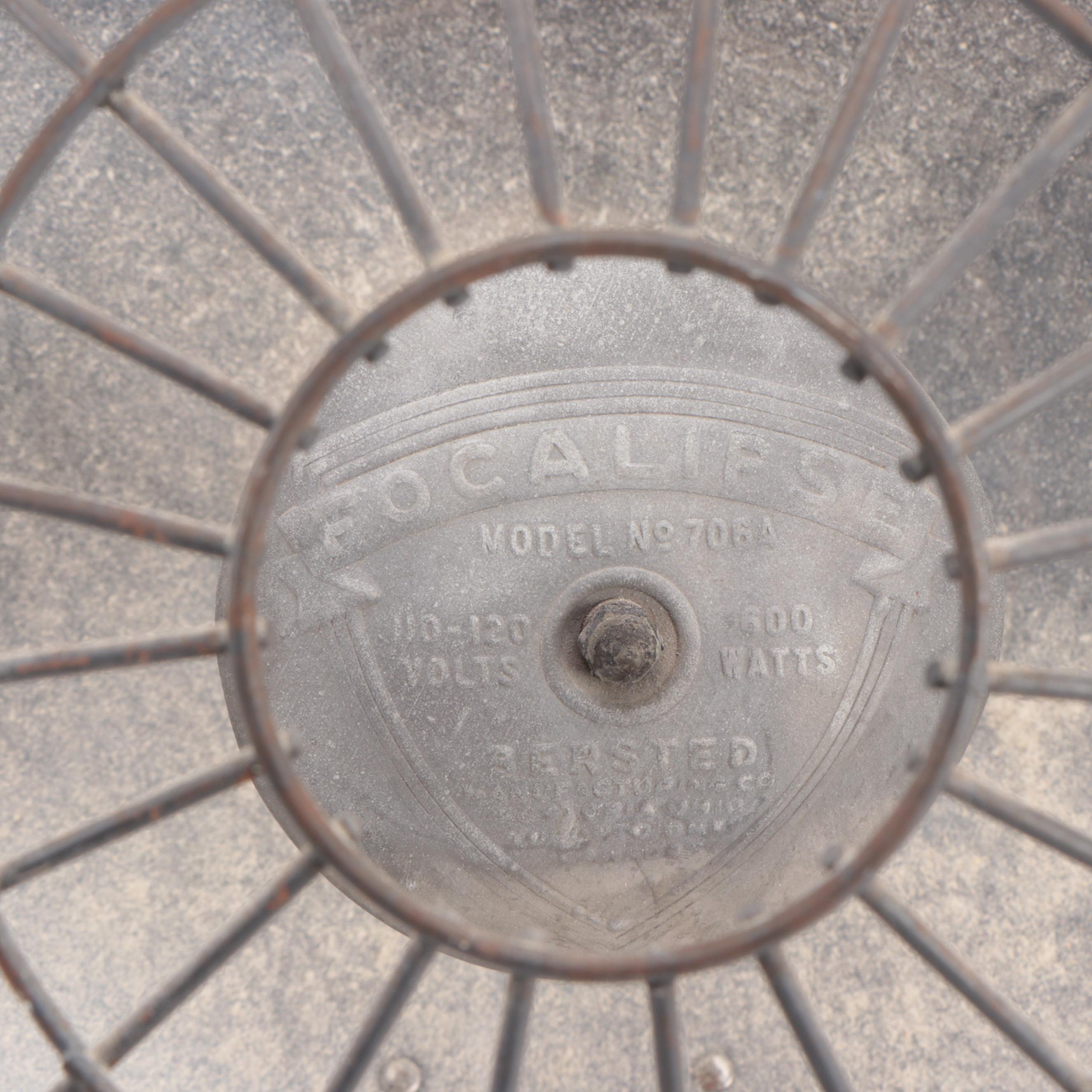 Focalipse Space Heater and Coiffurette Blow Dryer, Early to Mid 20th Century