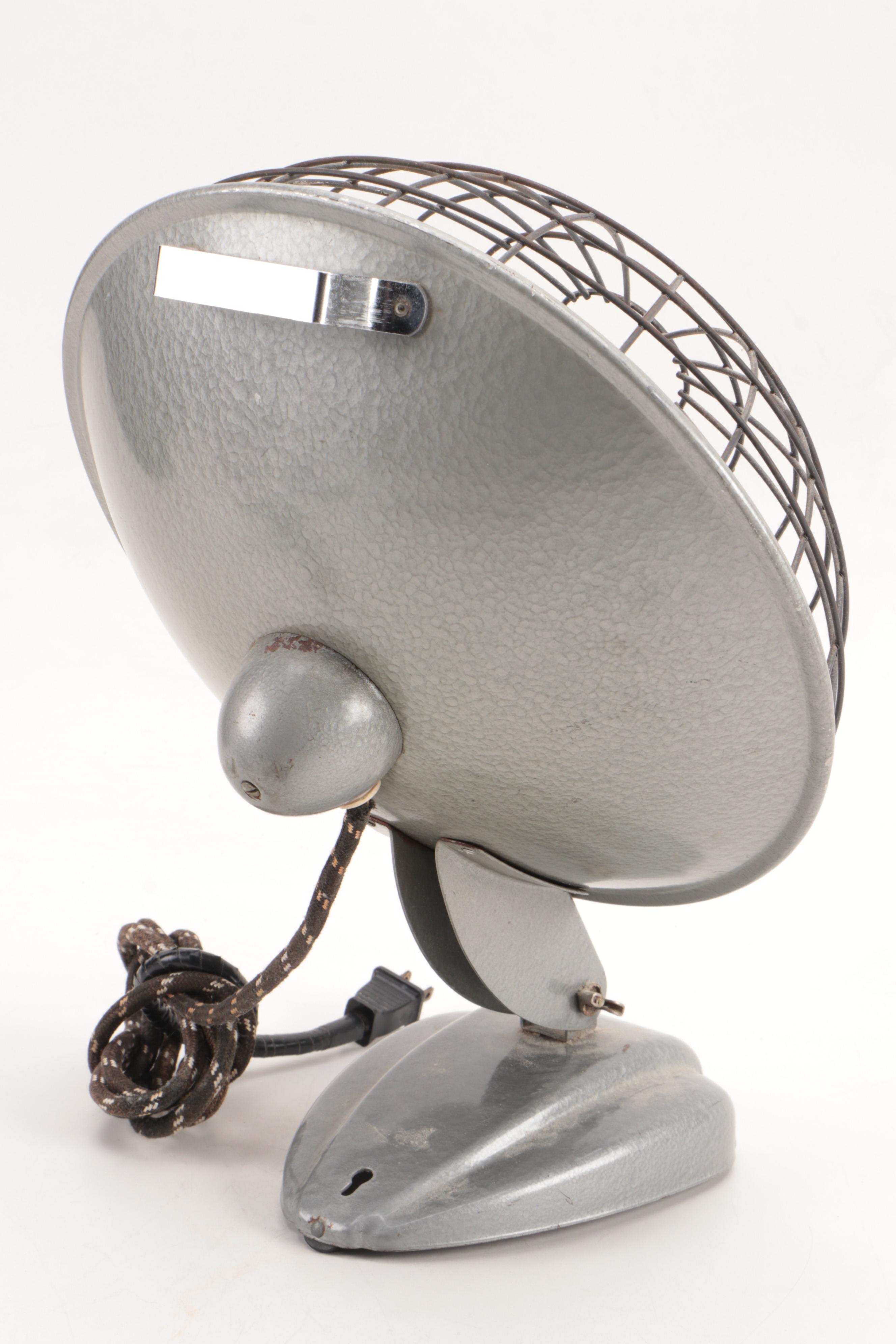 Focalipse Space Heater and Coiffurette Blow Dryer, Early to Mid 20th Century