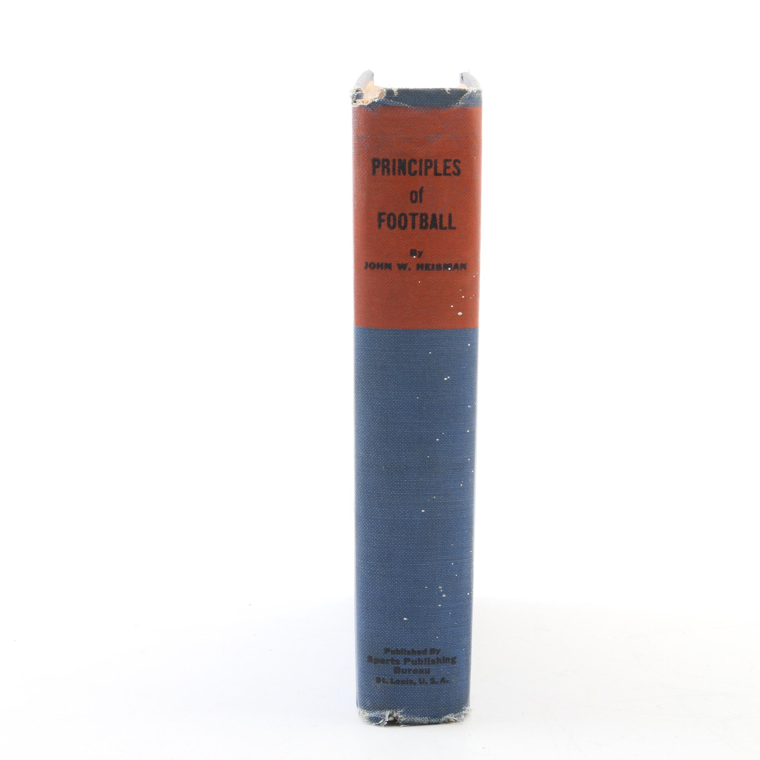 Second Edition "Principles of Football" by John W. Heisman, 1922