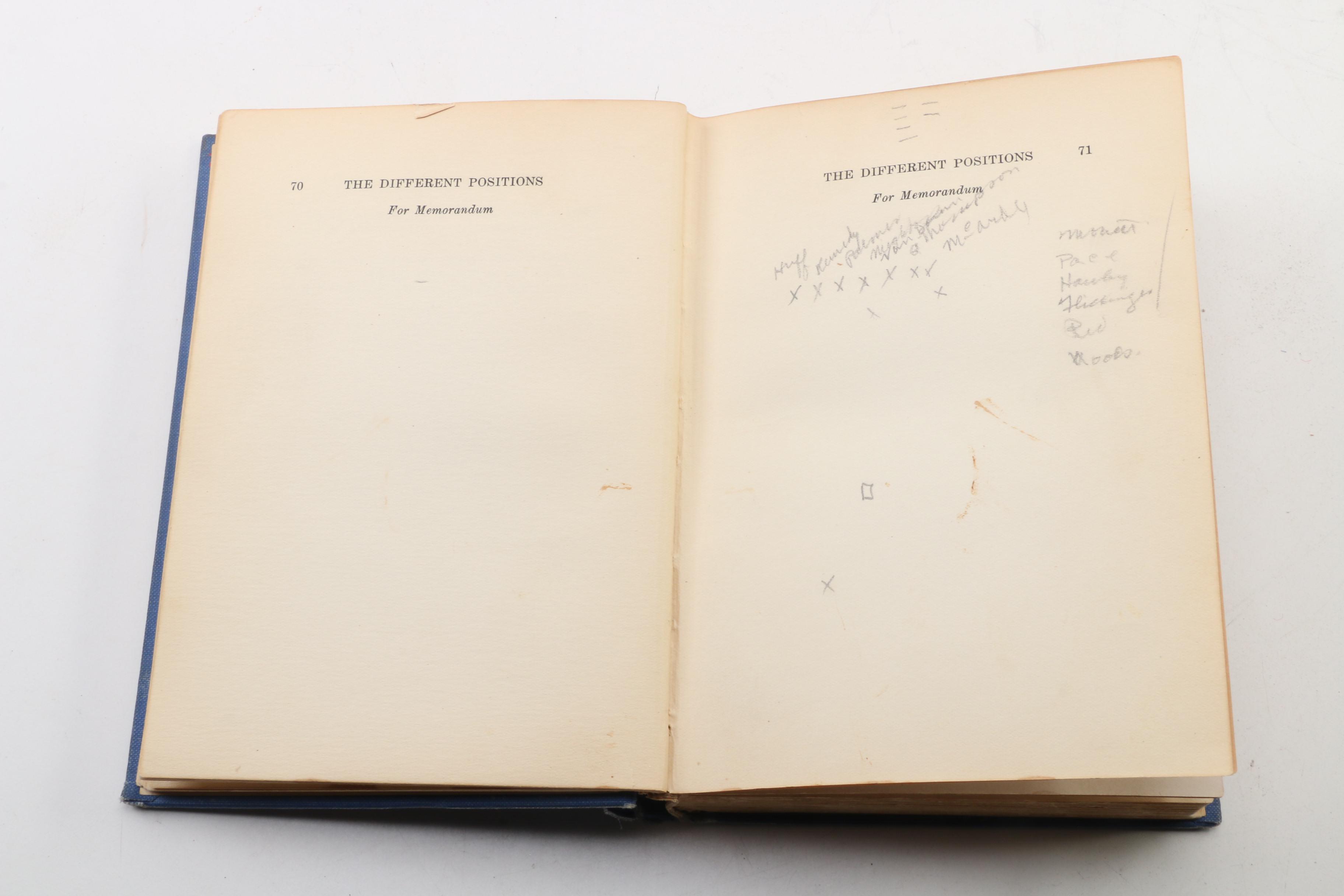 Second Edition "Principles of Football" by John W. Heisman, 1922