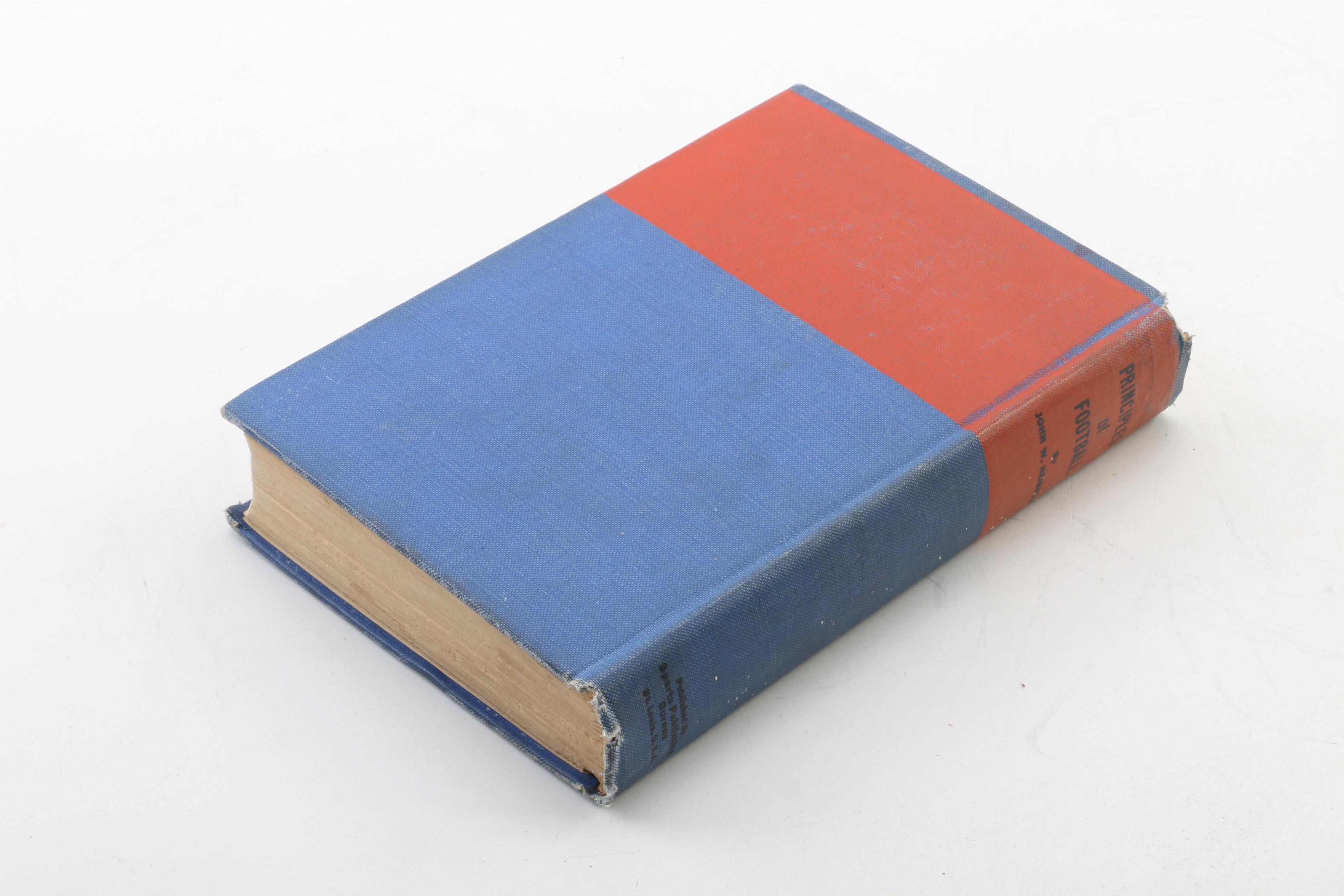 Second Edition "Principles of Football" by John W. Heisman, 1922