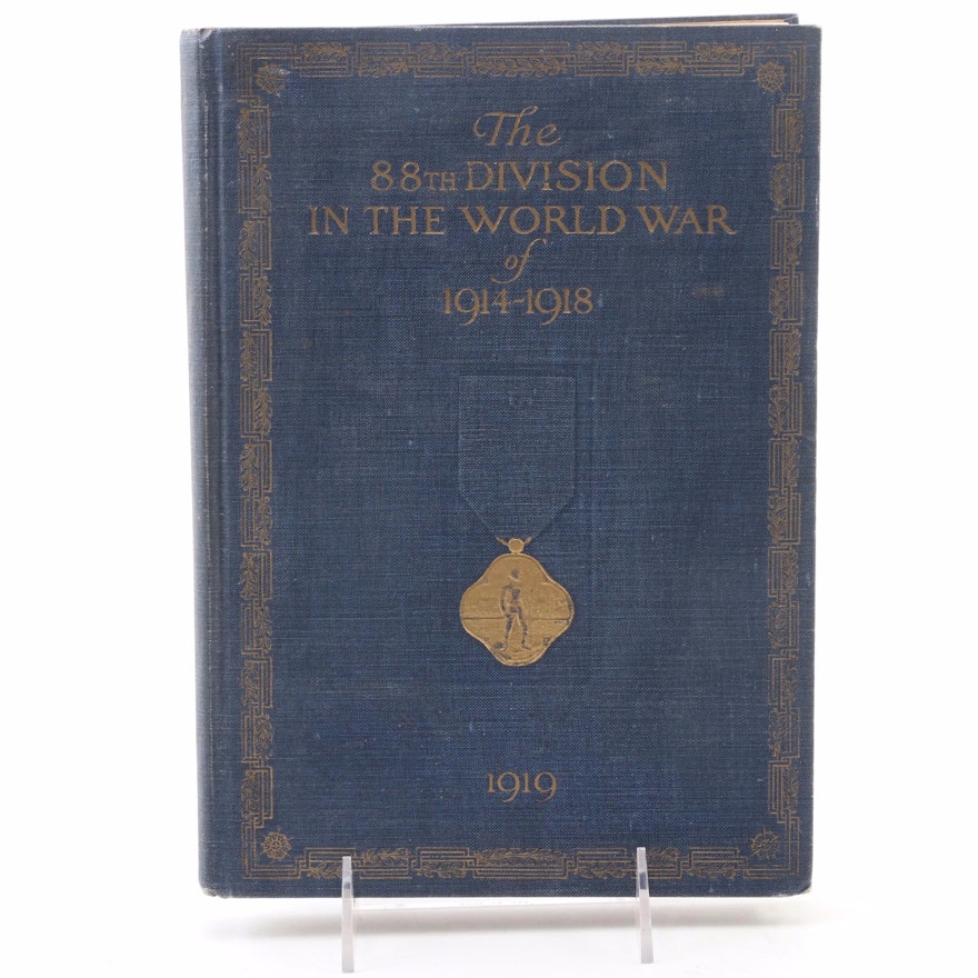 First Edition "The 88th Division in the World War of 1914-1918", 1919