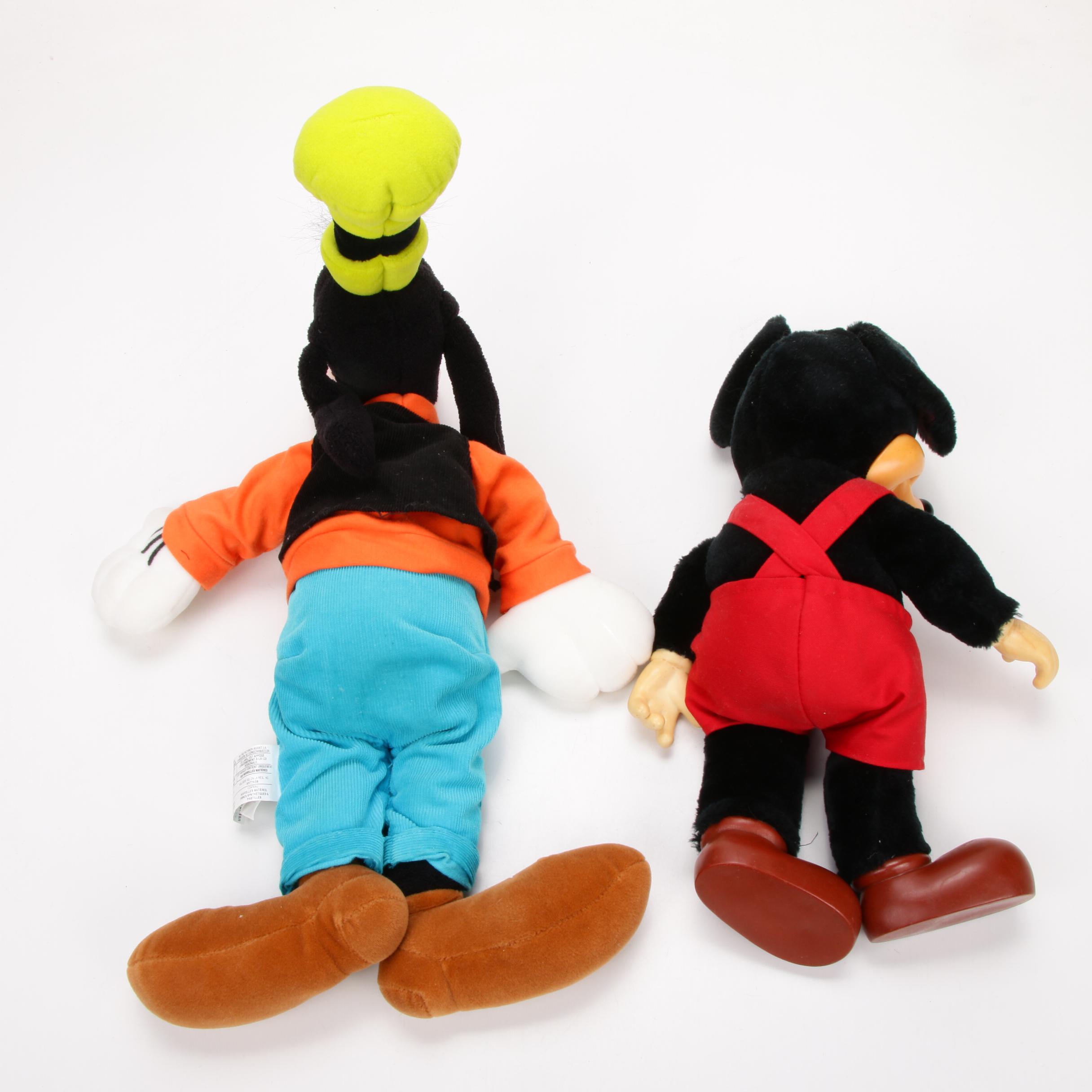 Walt Disney Plush Characters, Vintage