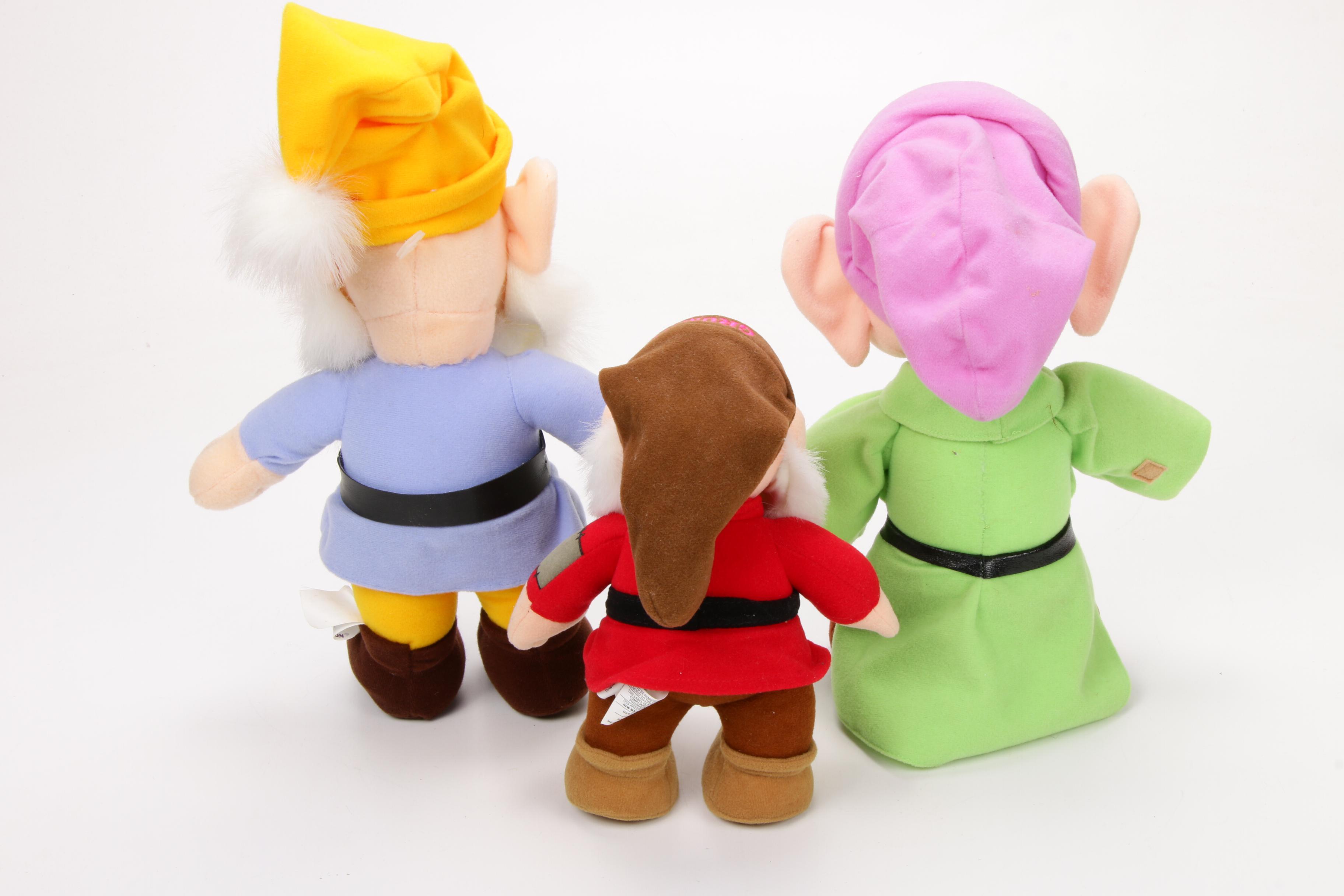 Walt Disney Plush Characters, Vintage