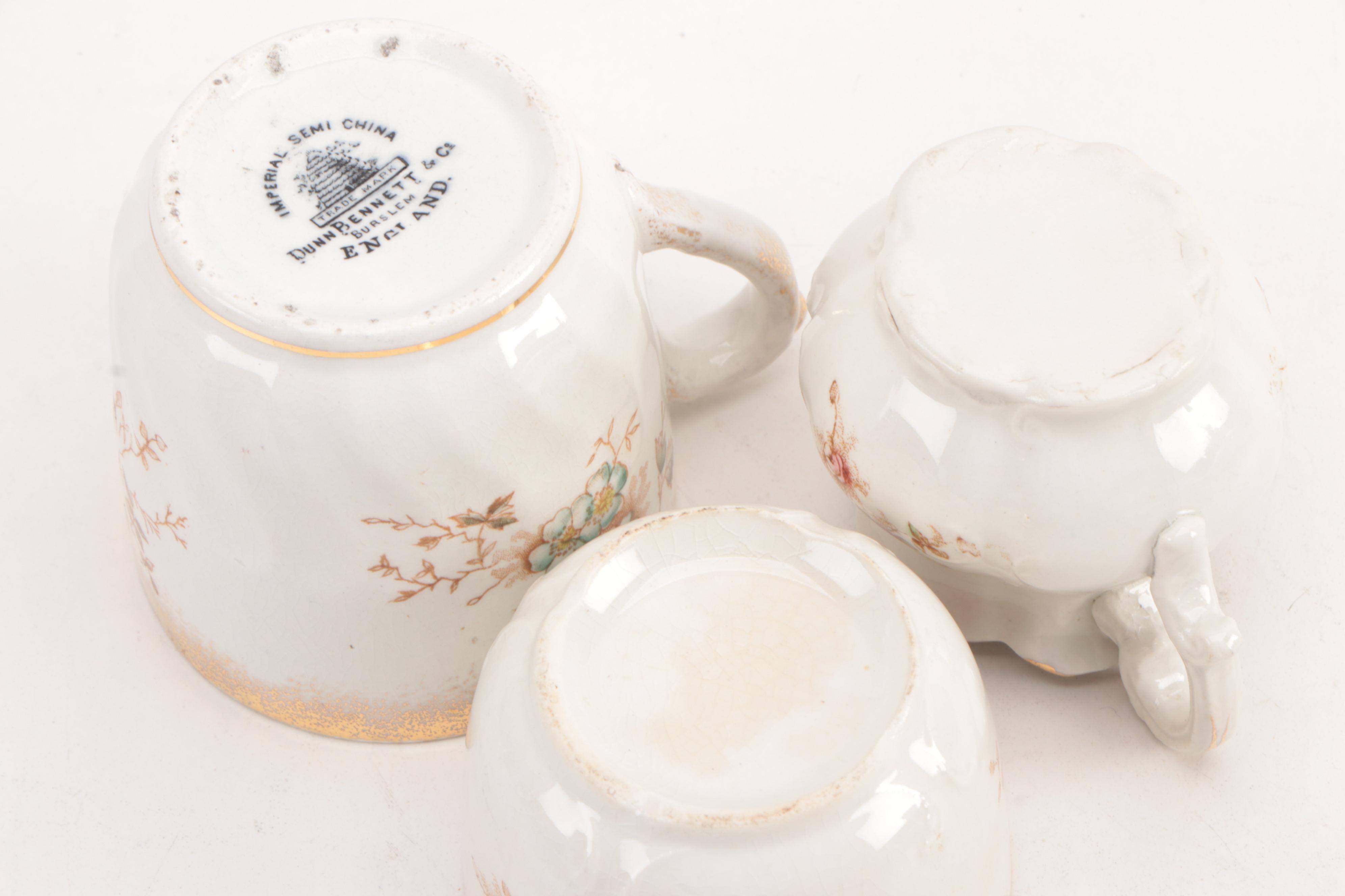 Johnson Bros "Pareek", Alfred Meakin, Dunn Bennett & Co. and Other Serveware