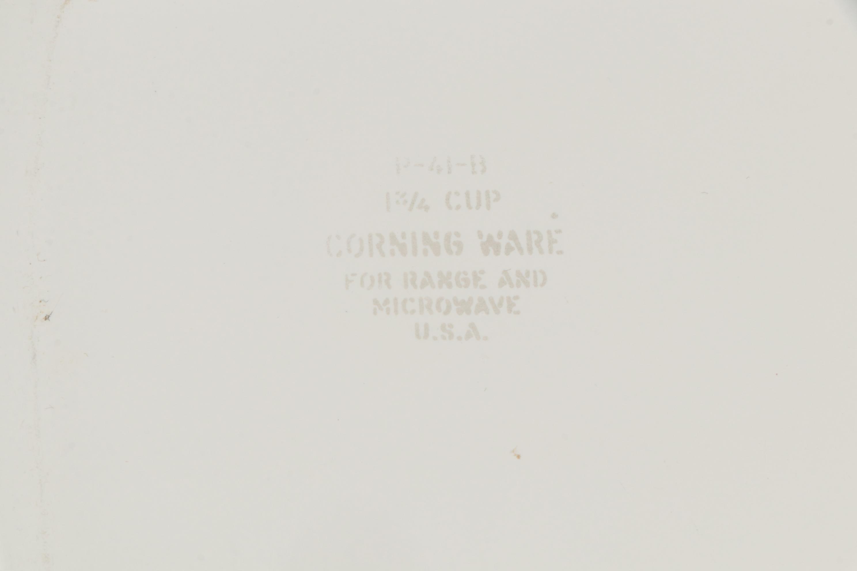 CorningWare "Country Festival" with Pyrex Cookware and Bowls