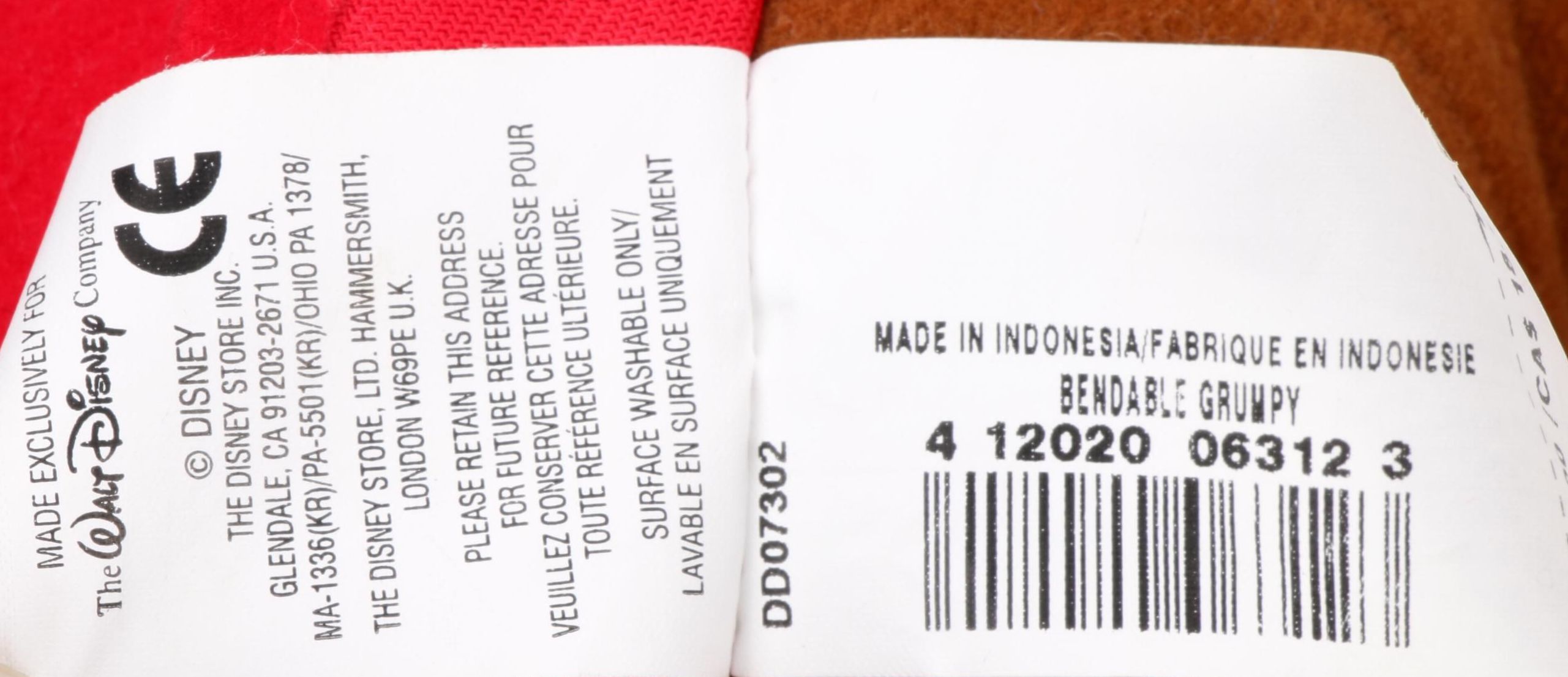 Walt Disney Plush Characters, Vintage