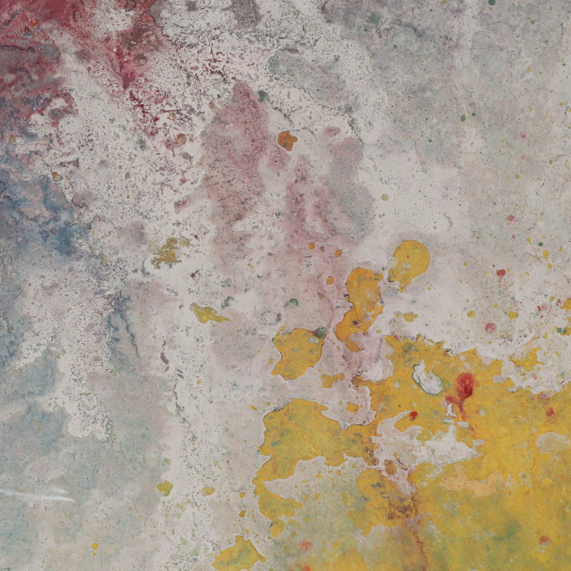 Paul Mathisen Abstract Oil Painting "Miami Nights I", 2006