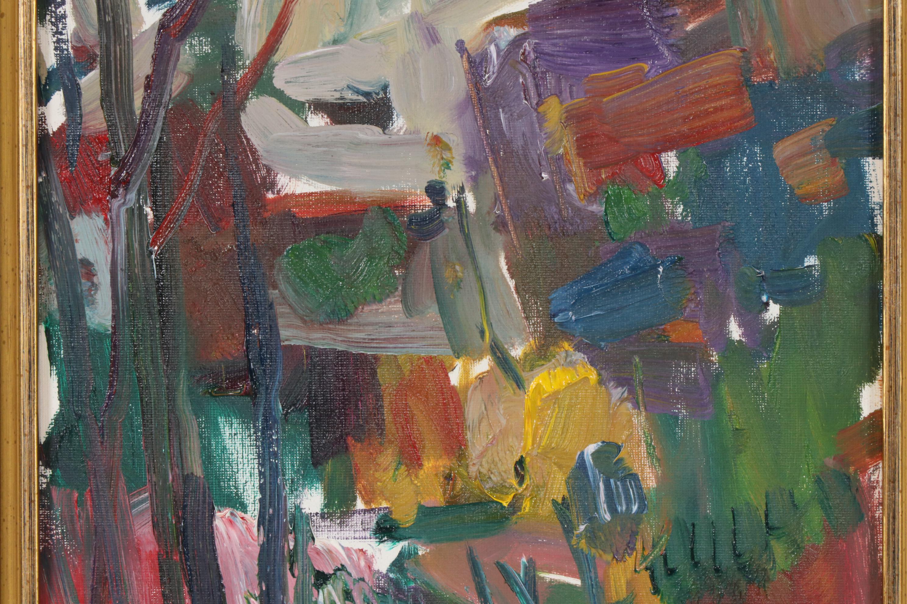 Jose Trujillo Oil Painting "After the Rain", 2019